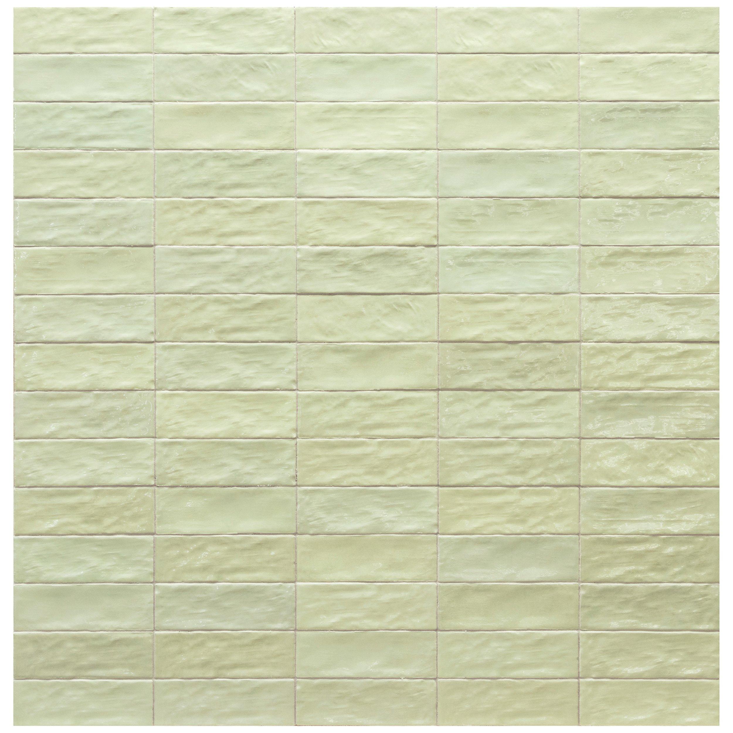 Zellige Pistachio Ceramic Tile