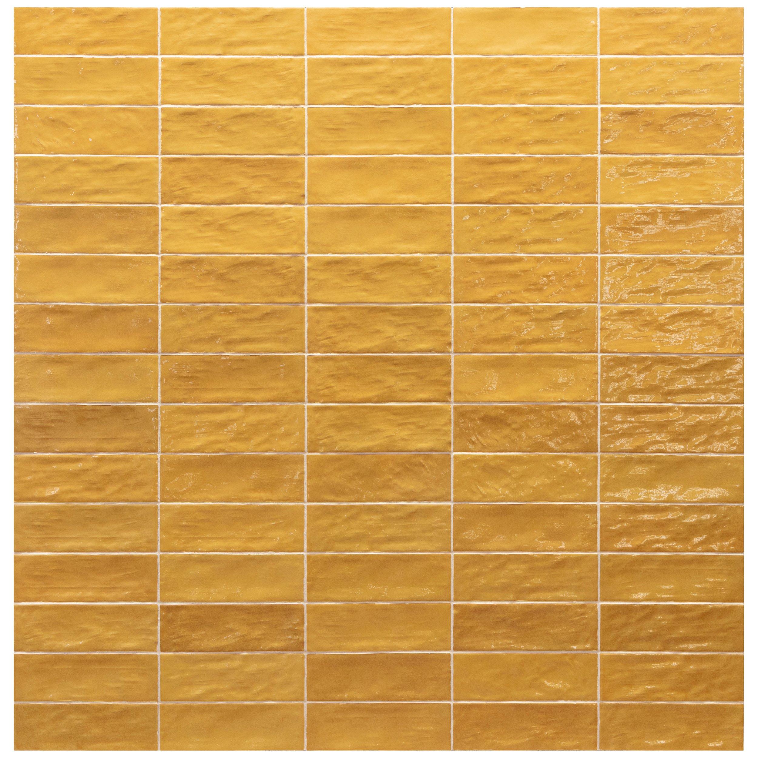 Zellige Mustard Ceramic Tile