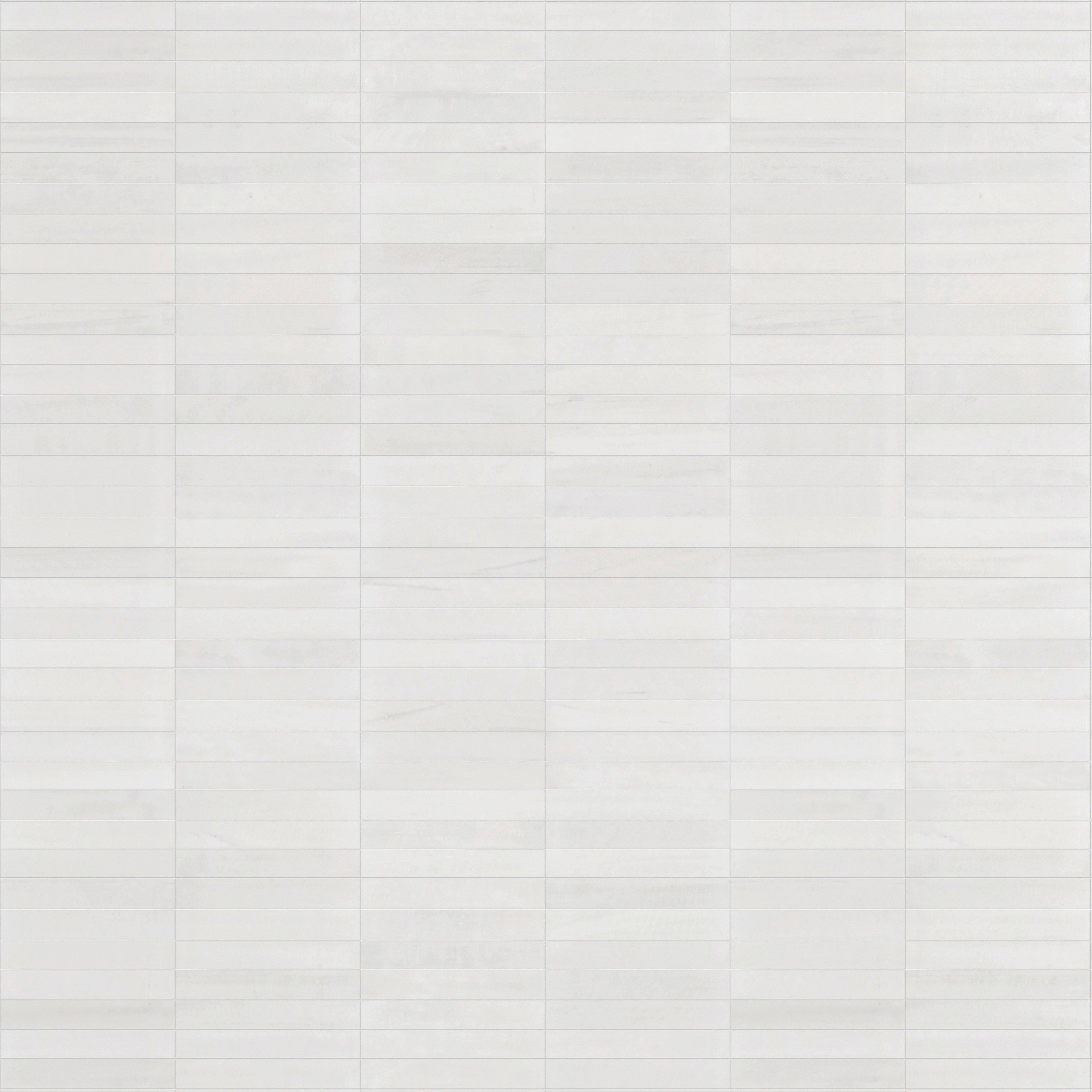 Dolomite Stack Honed Marble Mosaic