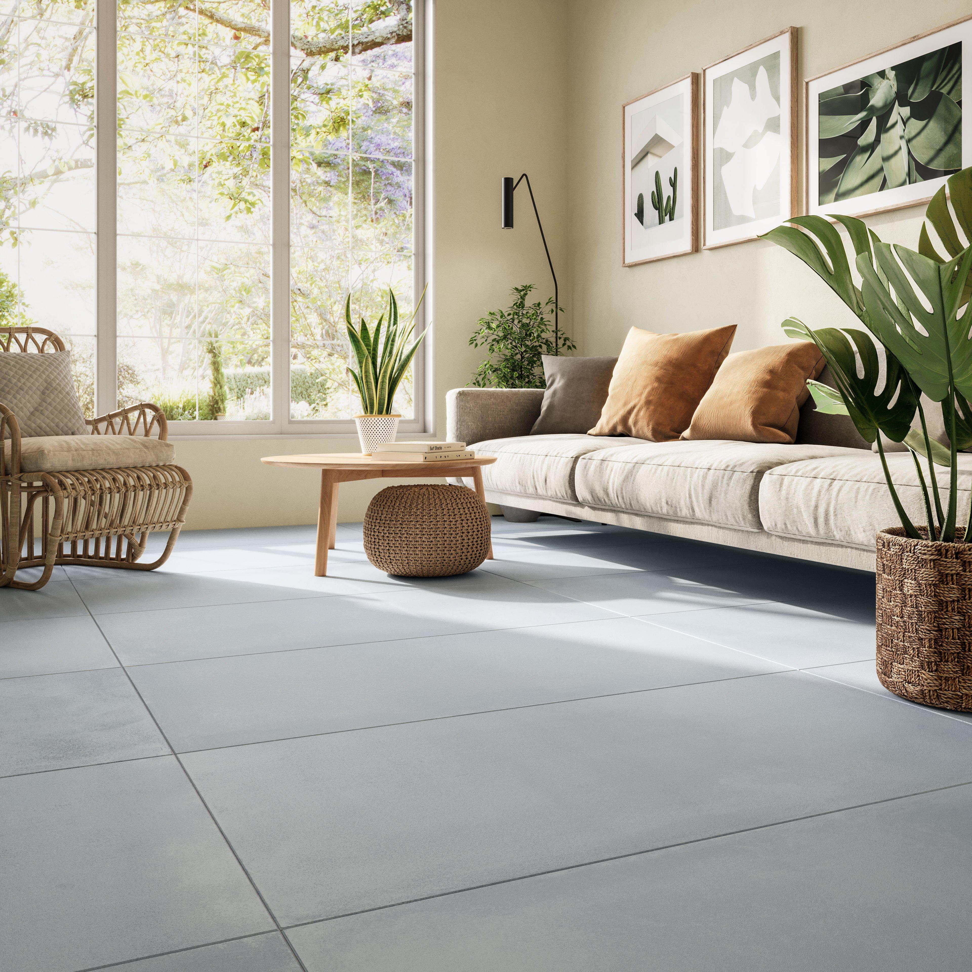 Luxe Sky Matte Porcelain Tile