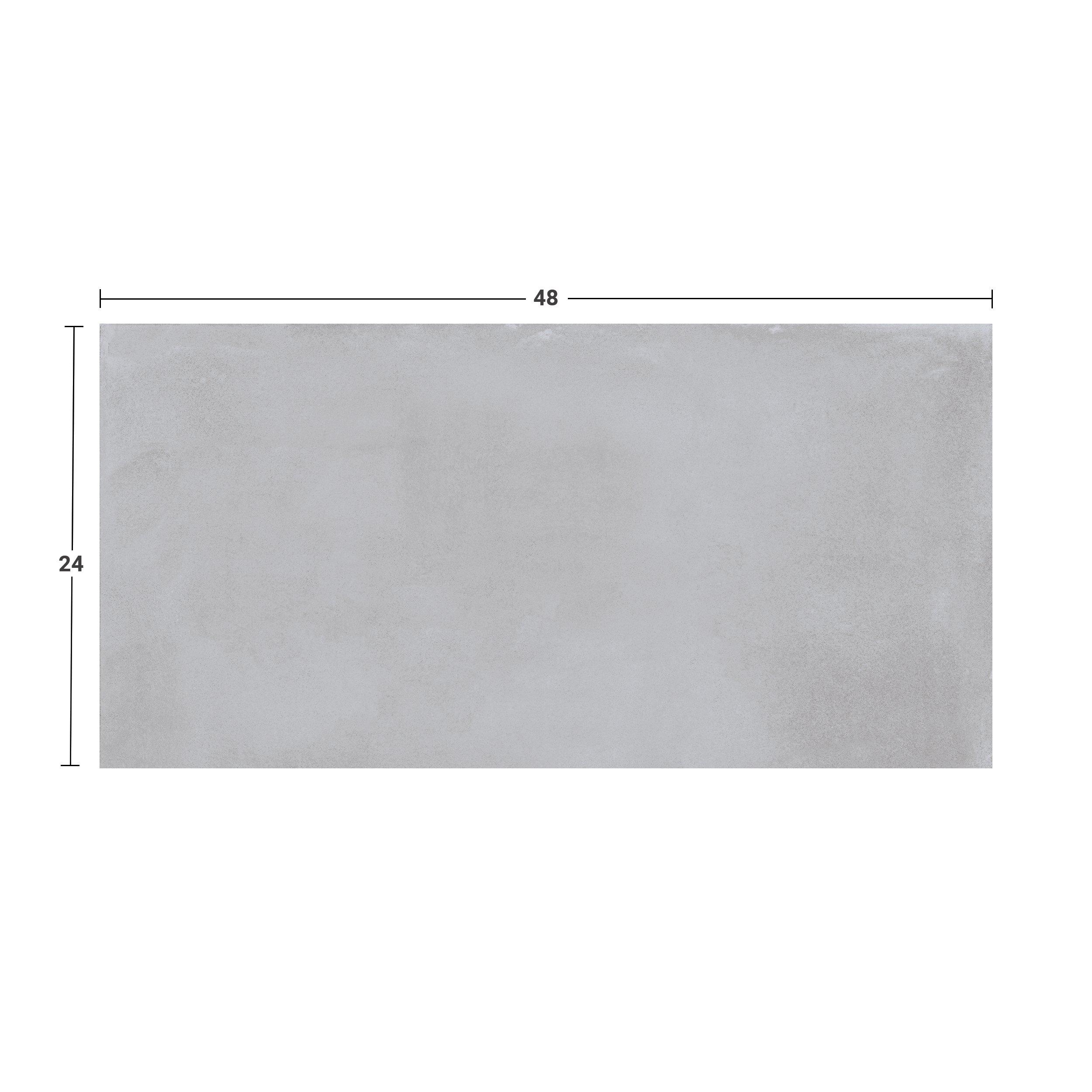 Luxe Smoke Matte Porcelain Tile