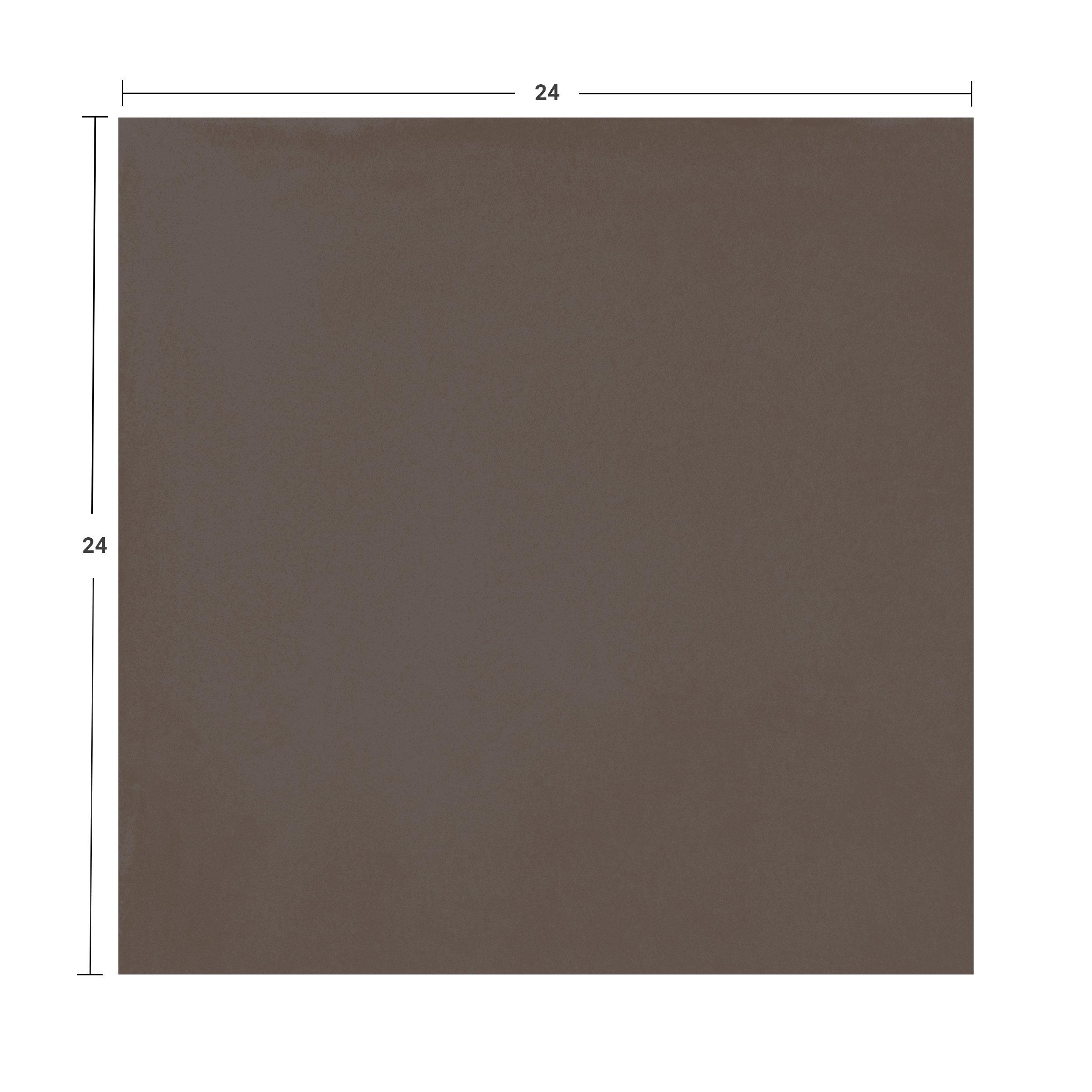 Luxe Umber Matte Porcelain Tile