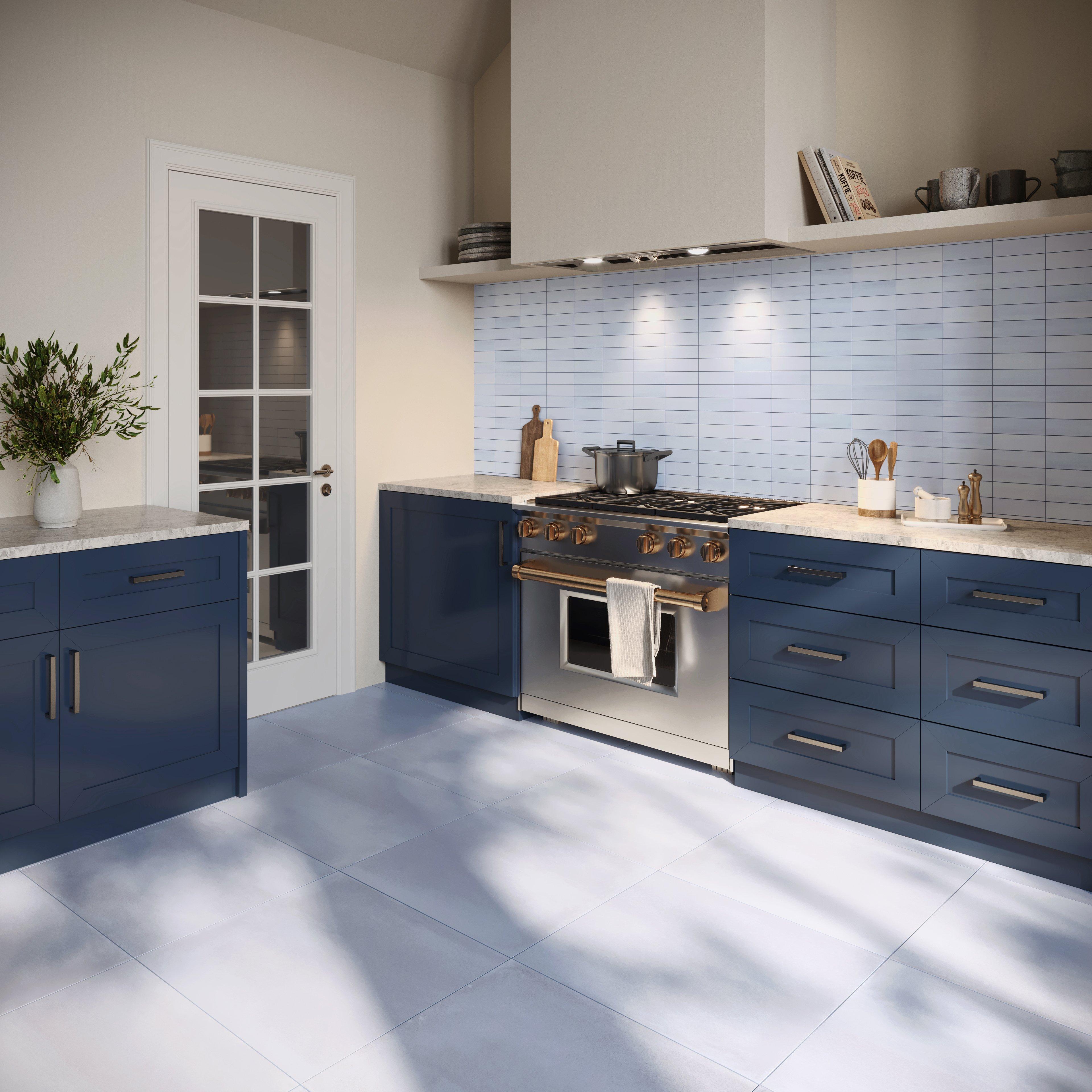 Luxe Sky Matte Porcelain Tile