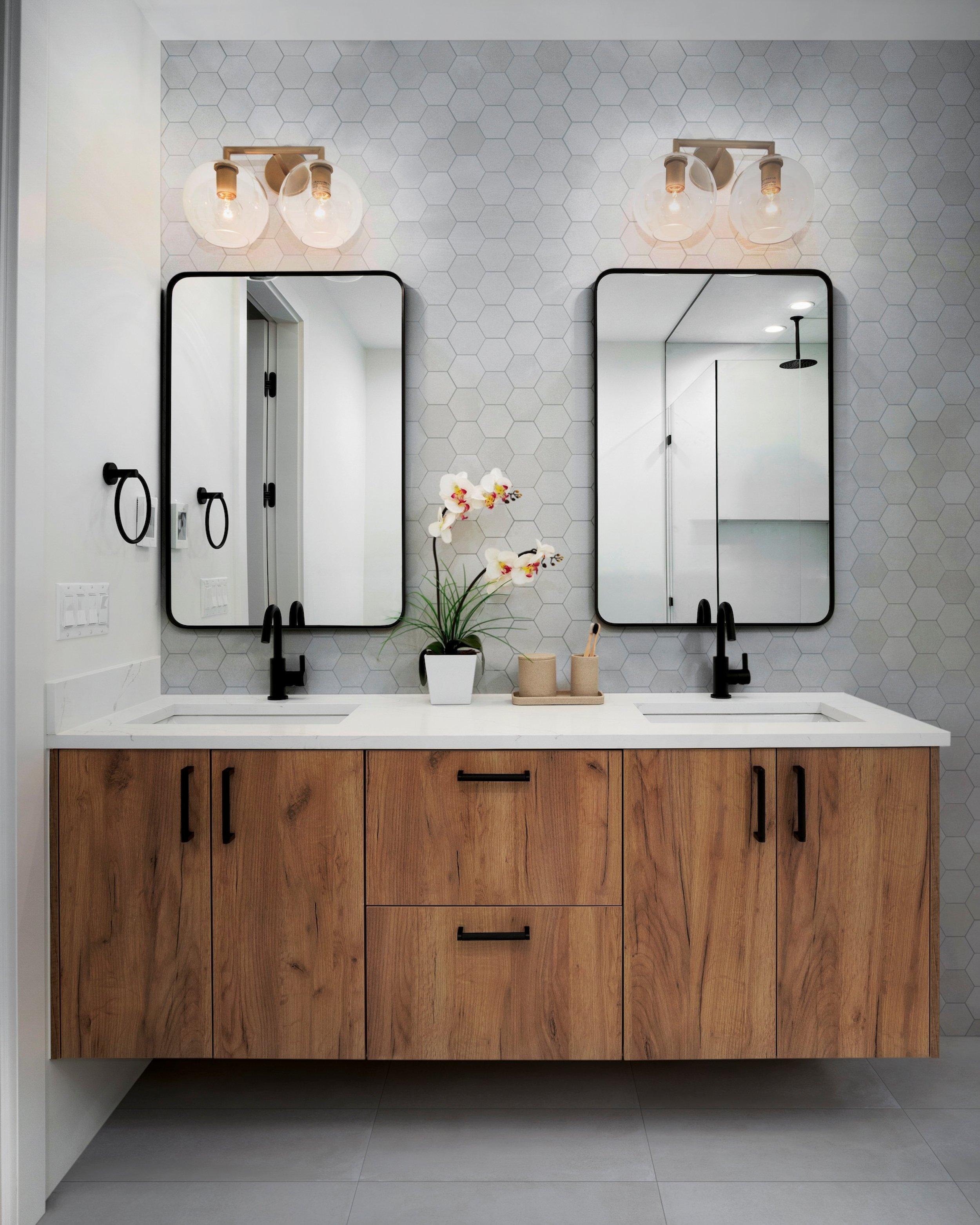 Luxe Smoke Hexagon Matte Porcelain Mosaic