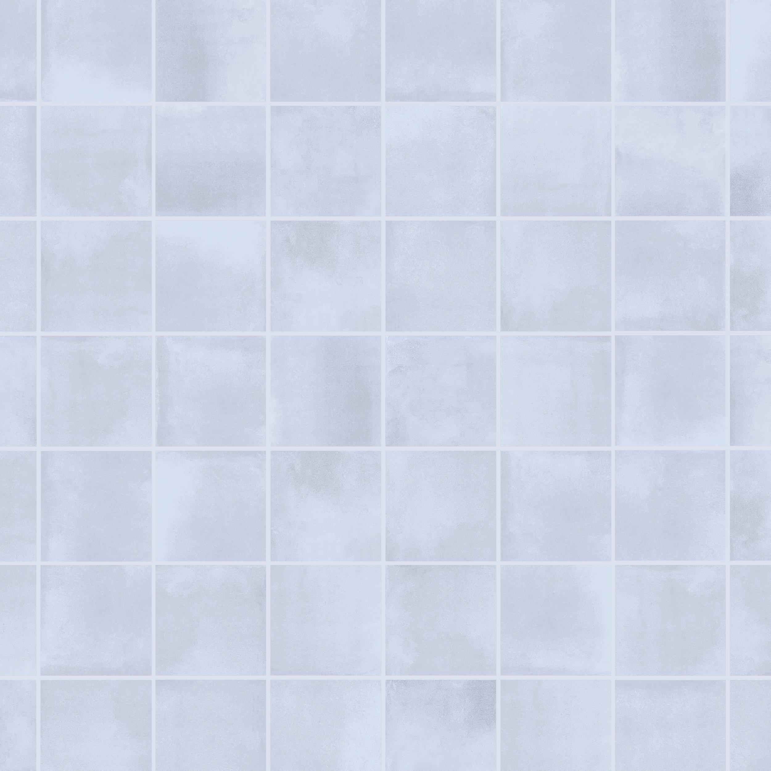 Luxe Sky Square Matte Porcelain Mosaic