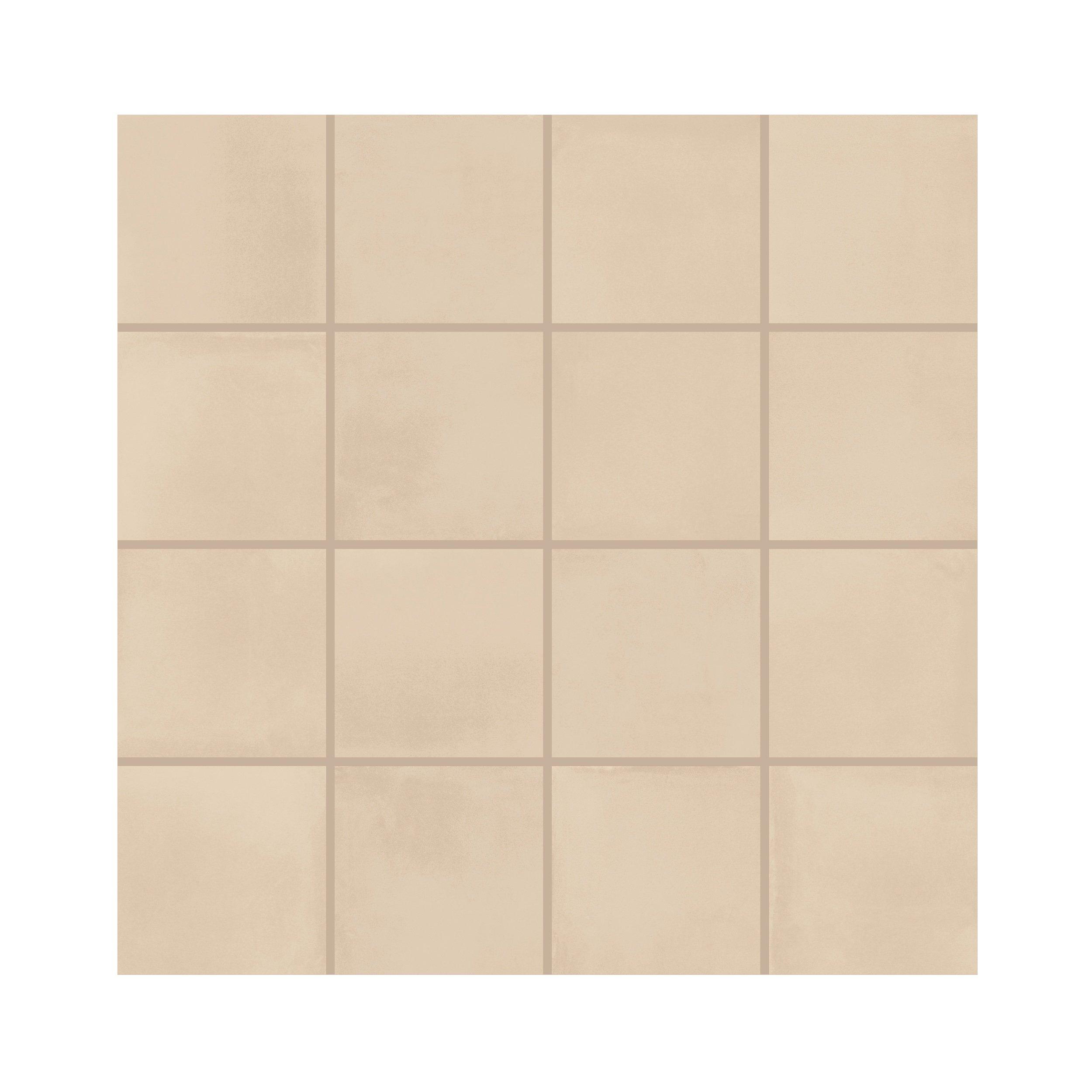 Luxe Dune Square Matte Porcelain Mosaic