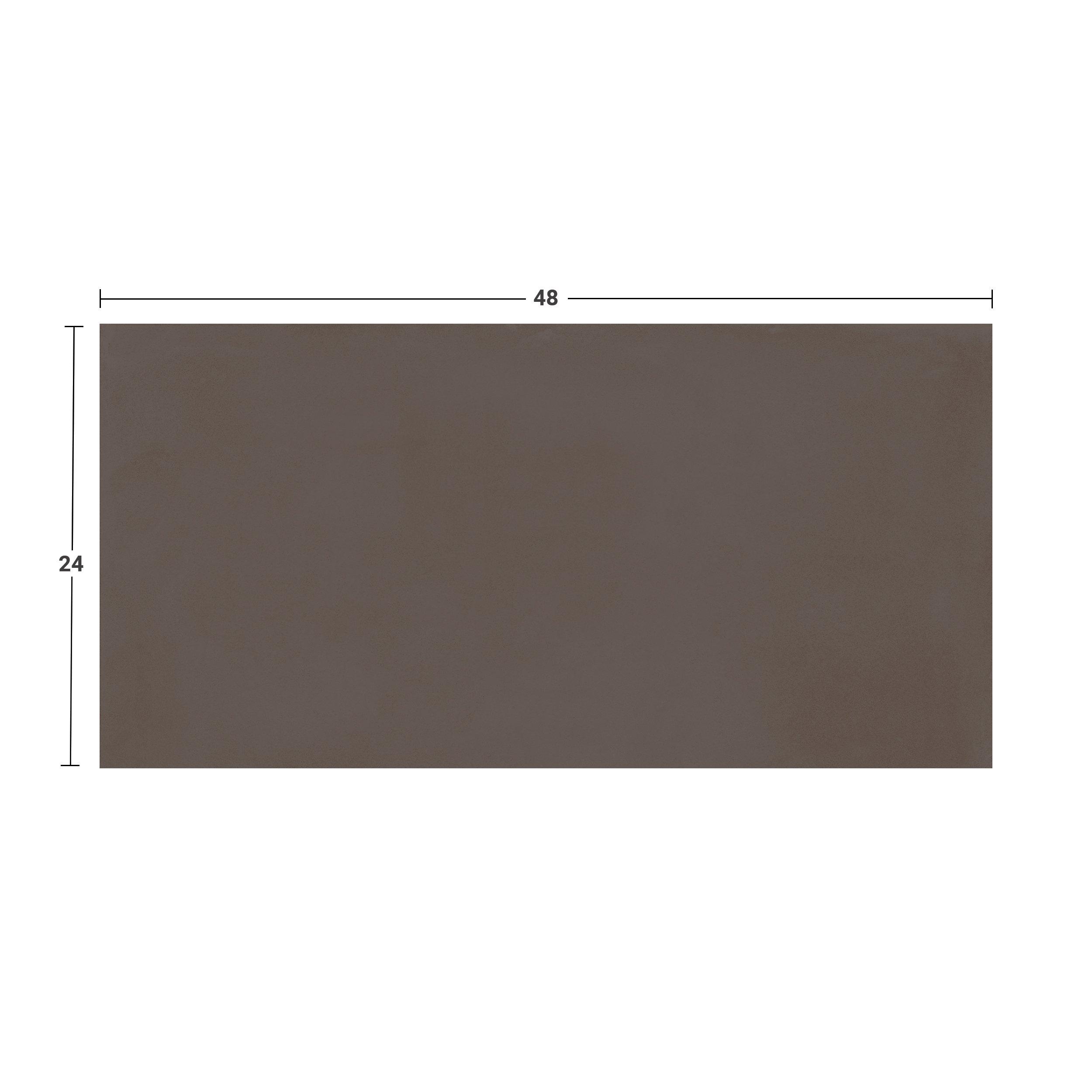 Luxe Umber Matte Porcelain Tile