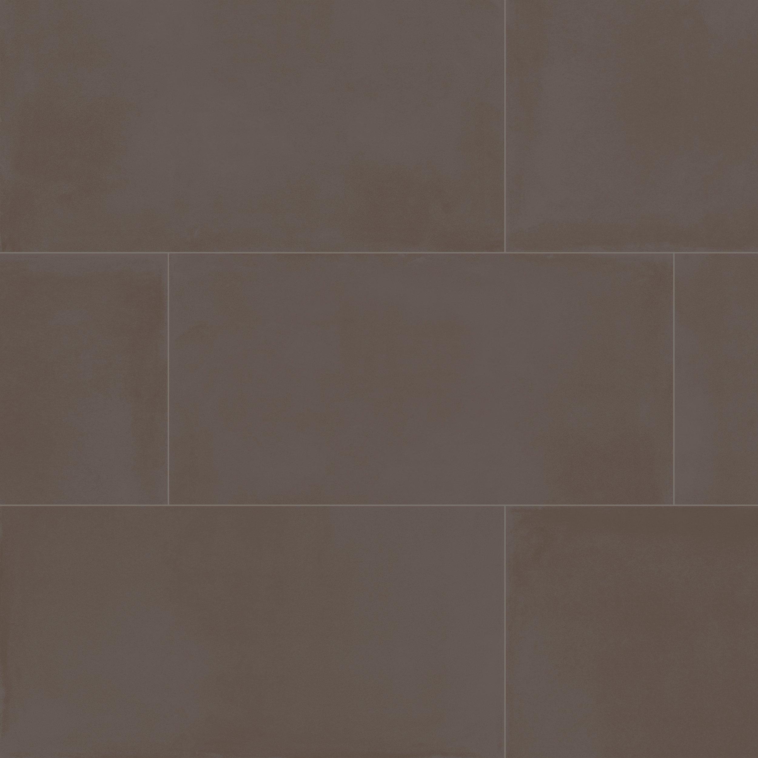 Luxe Umber Matte Porcelain Tile