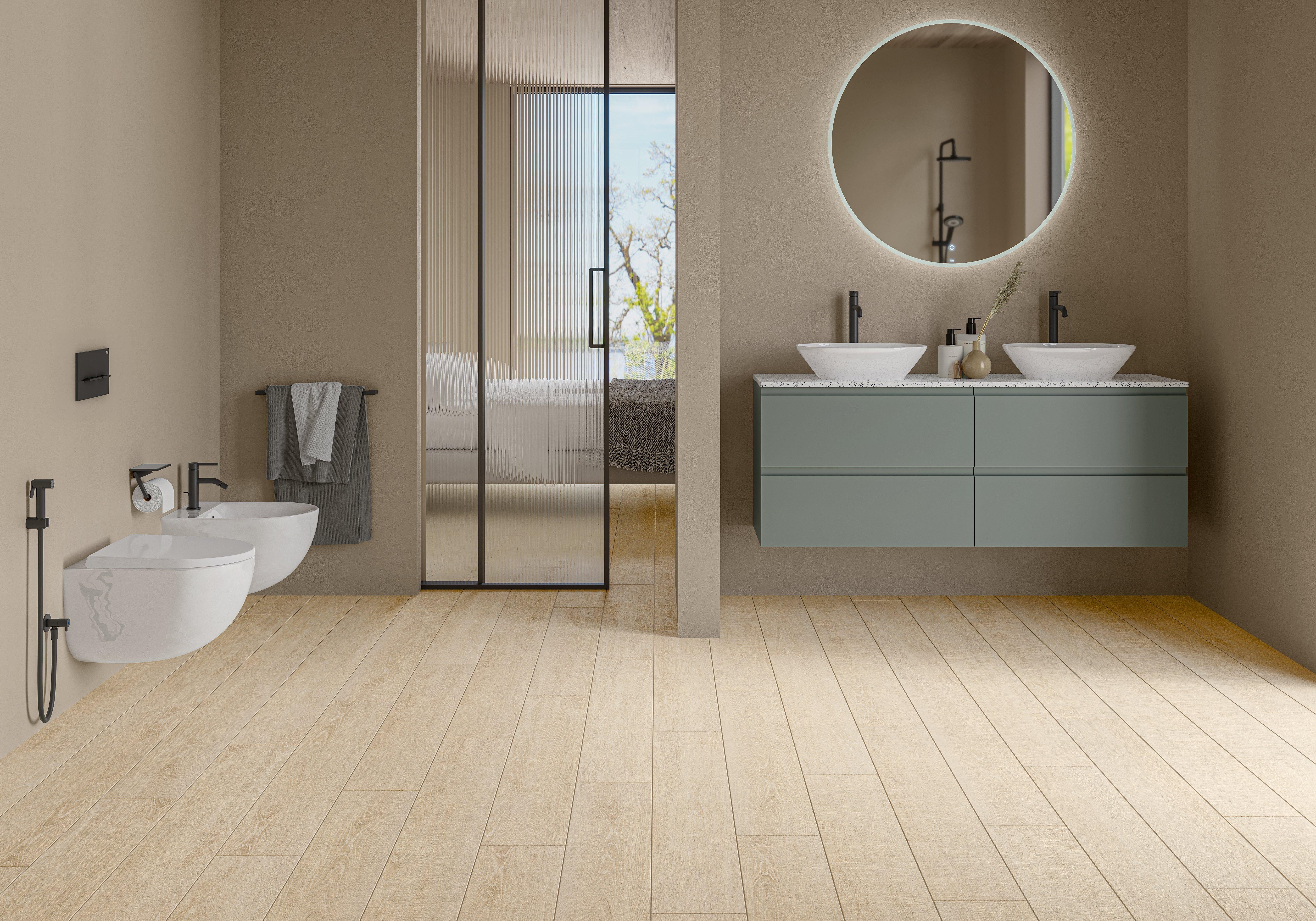 Sanibel Birch Wood Plank Matte Porcelain Tile