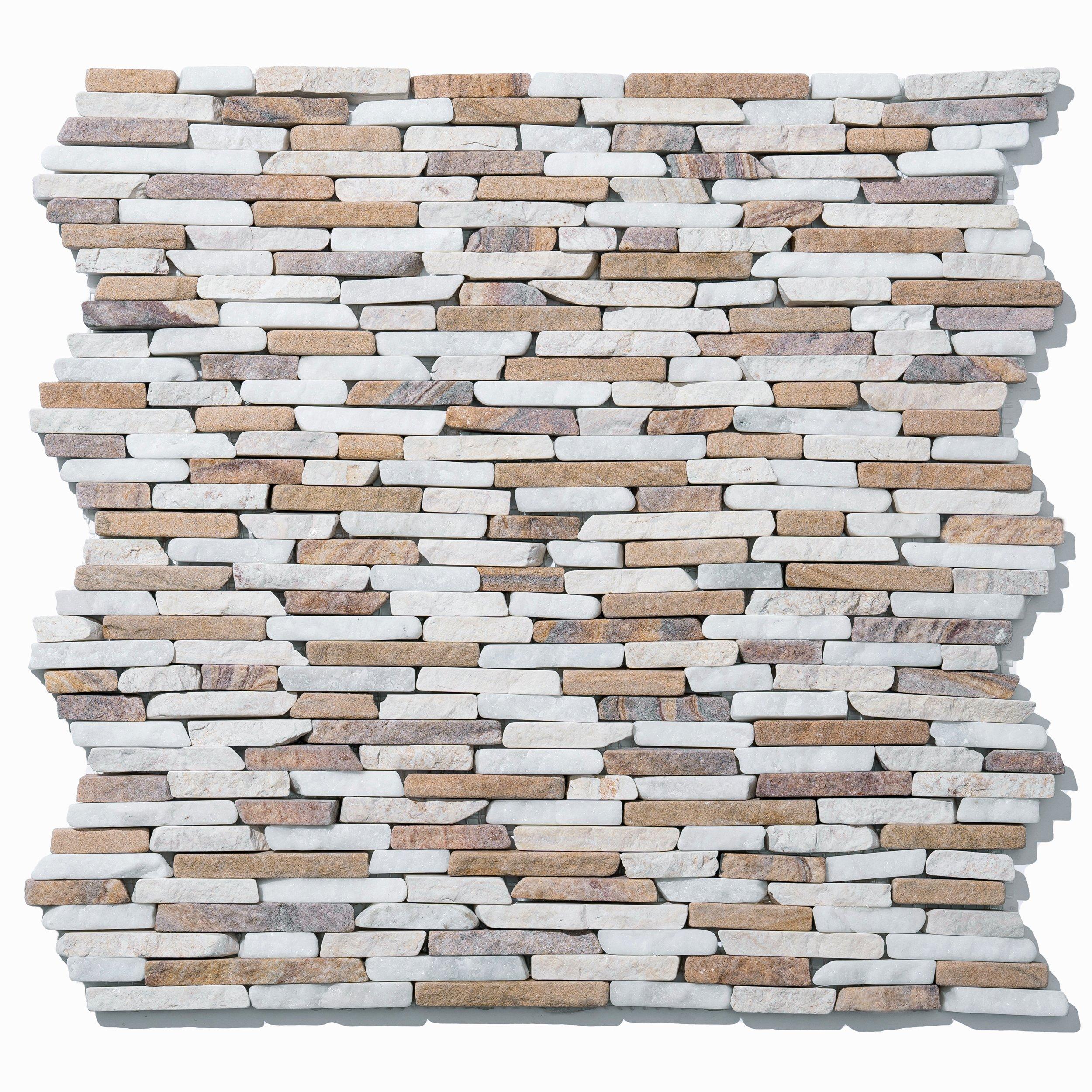 Copper Canyon Mini Ledger Tumbled Sandstone Mosaic