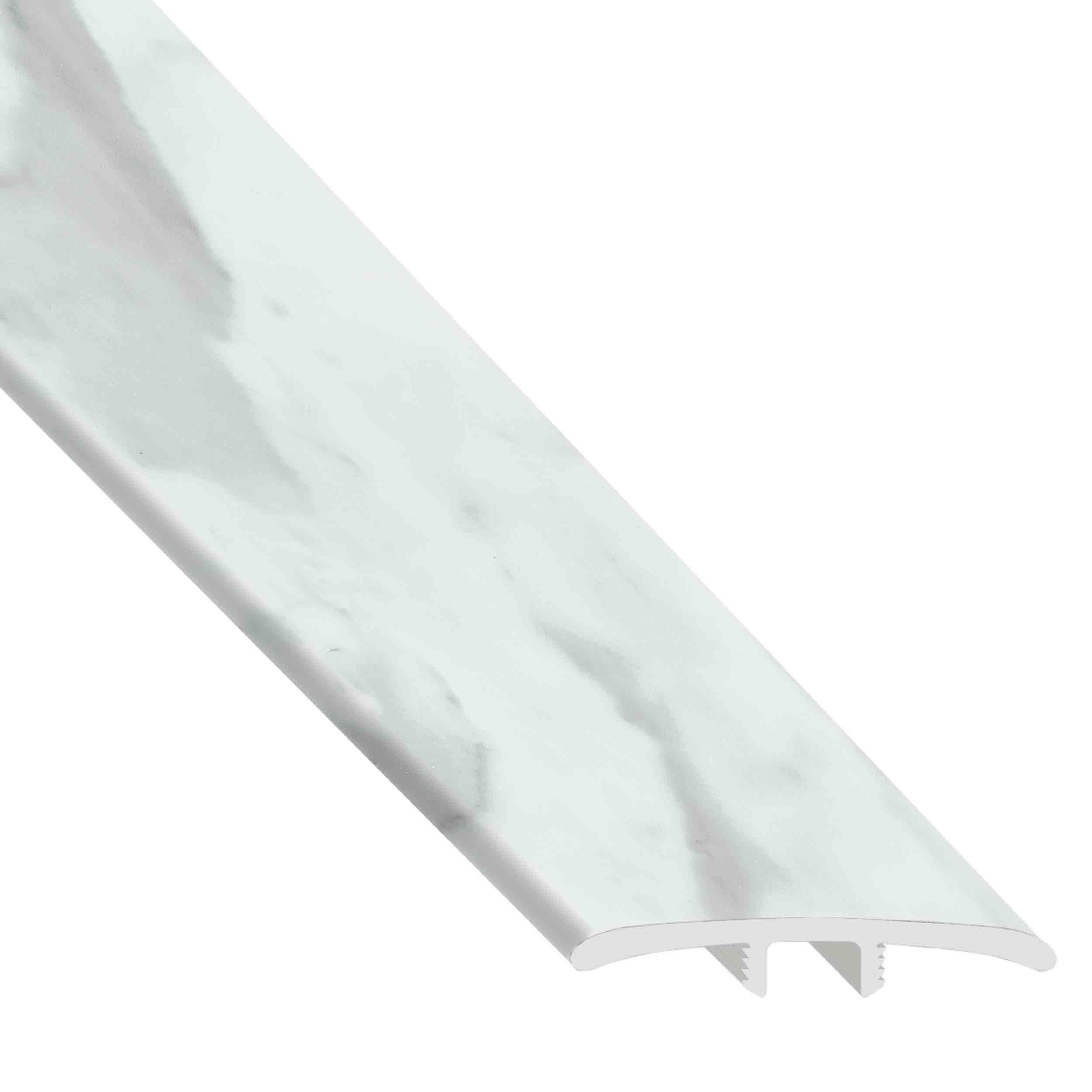 Bianco Matte 94in. Vinyl T Mold
