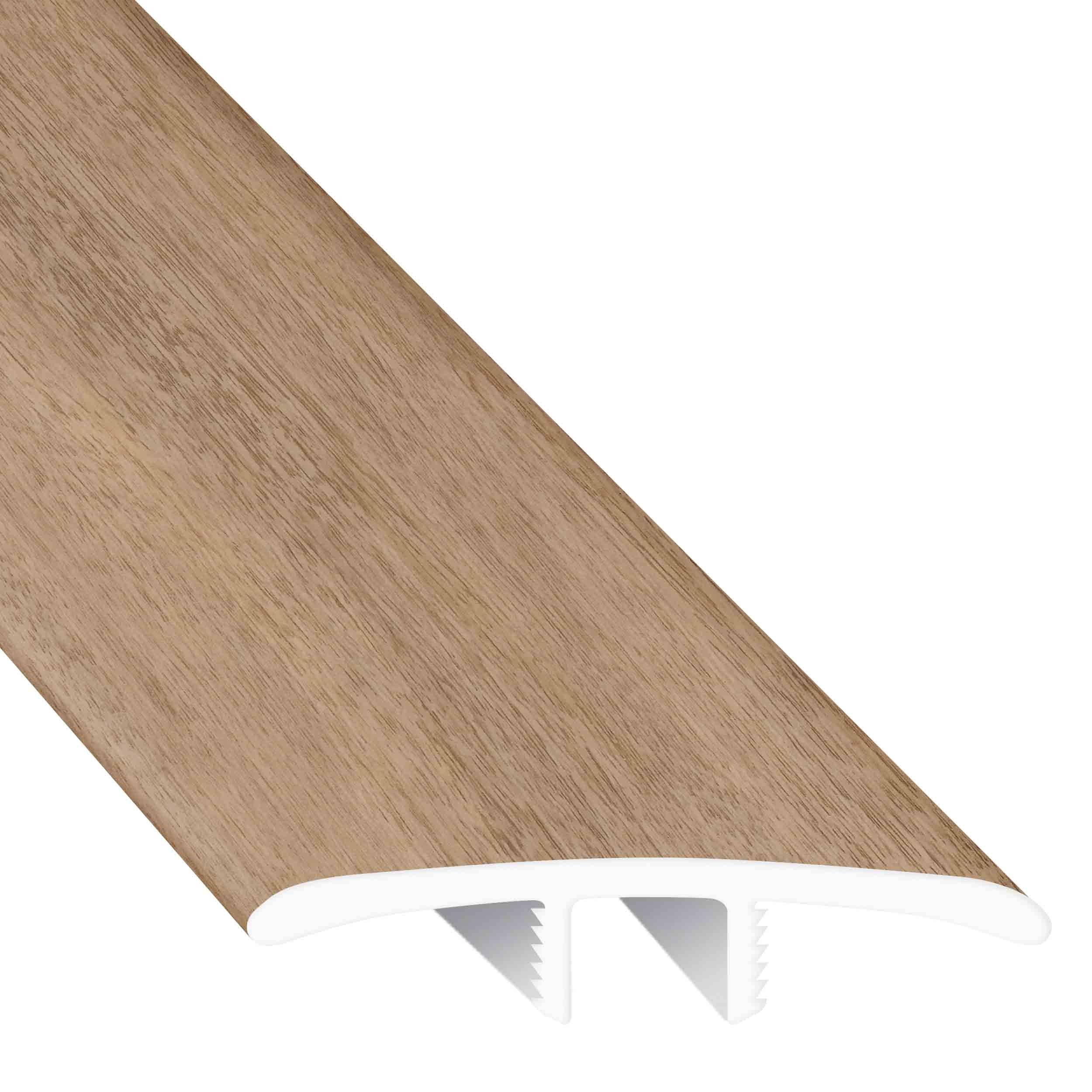 Walnut Saddle 94in. Vinyl T Mold