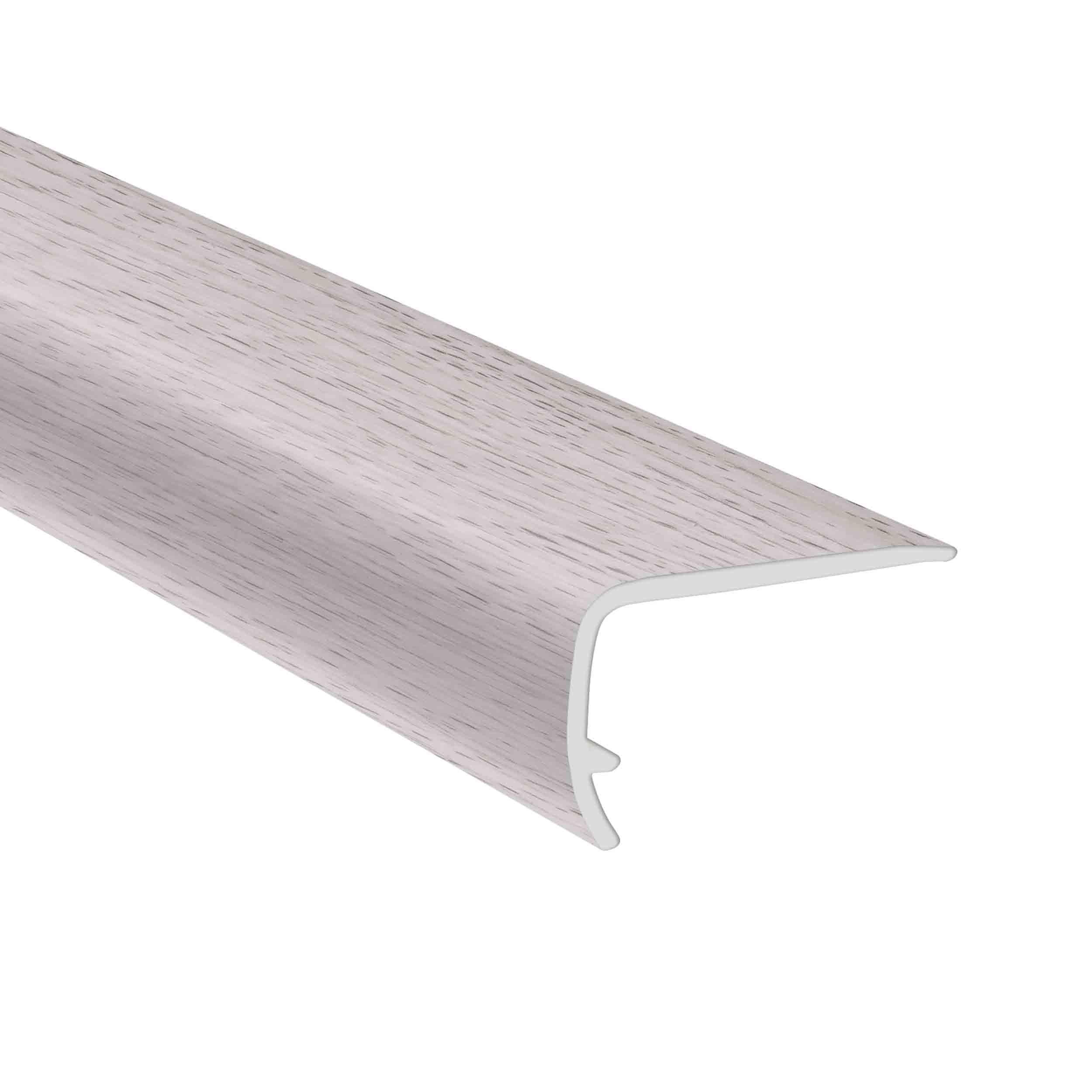 Silver 94in. Vinyl Stairnose