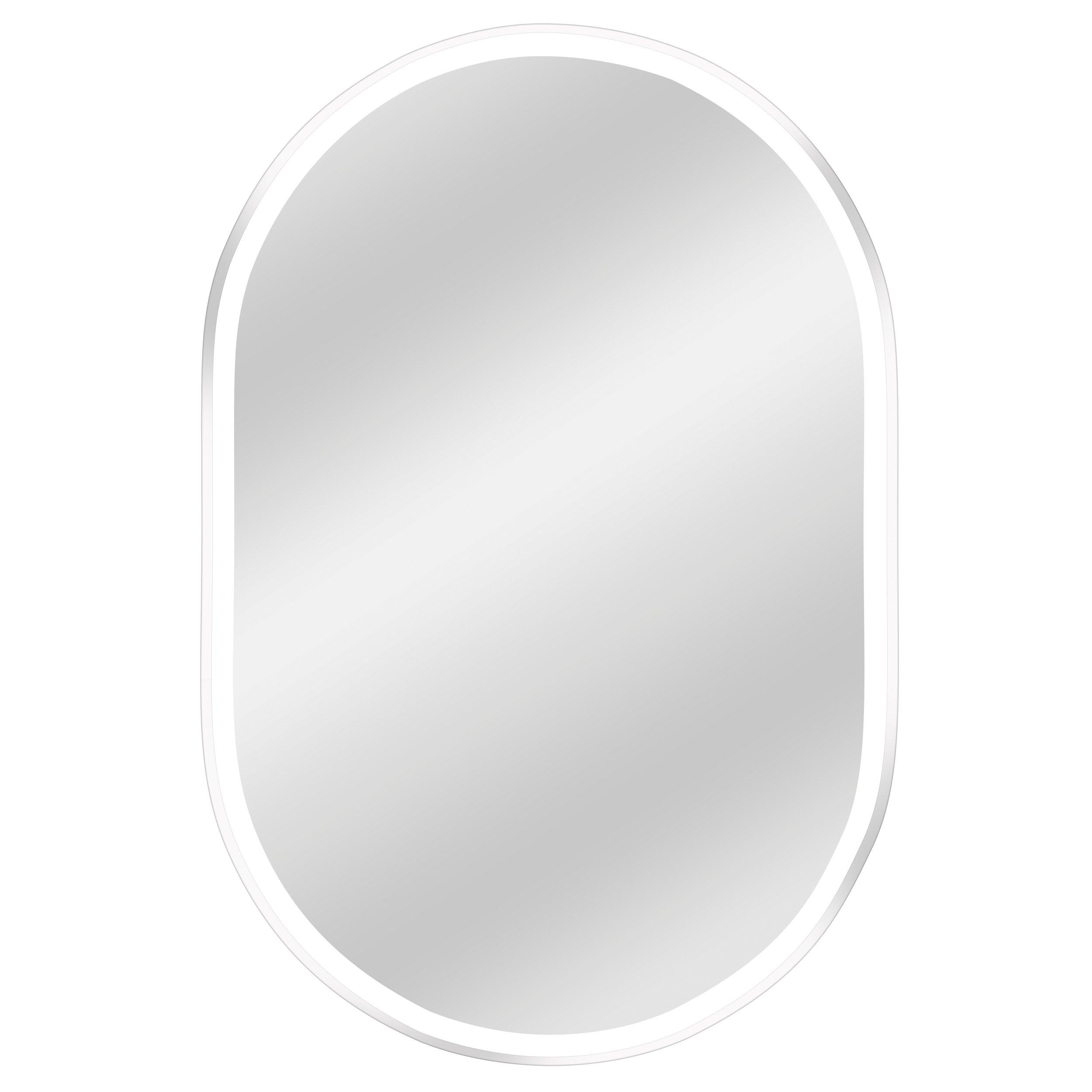 Zuri 24 in. Polished Chrome Mirror