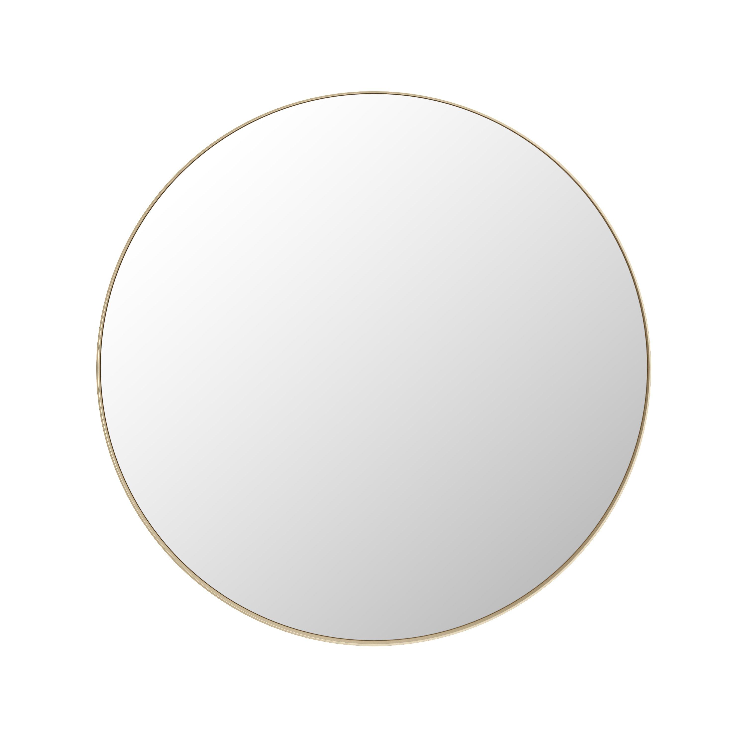 Oakleigh 30 in. Brushed Gold Mirror