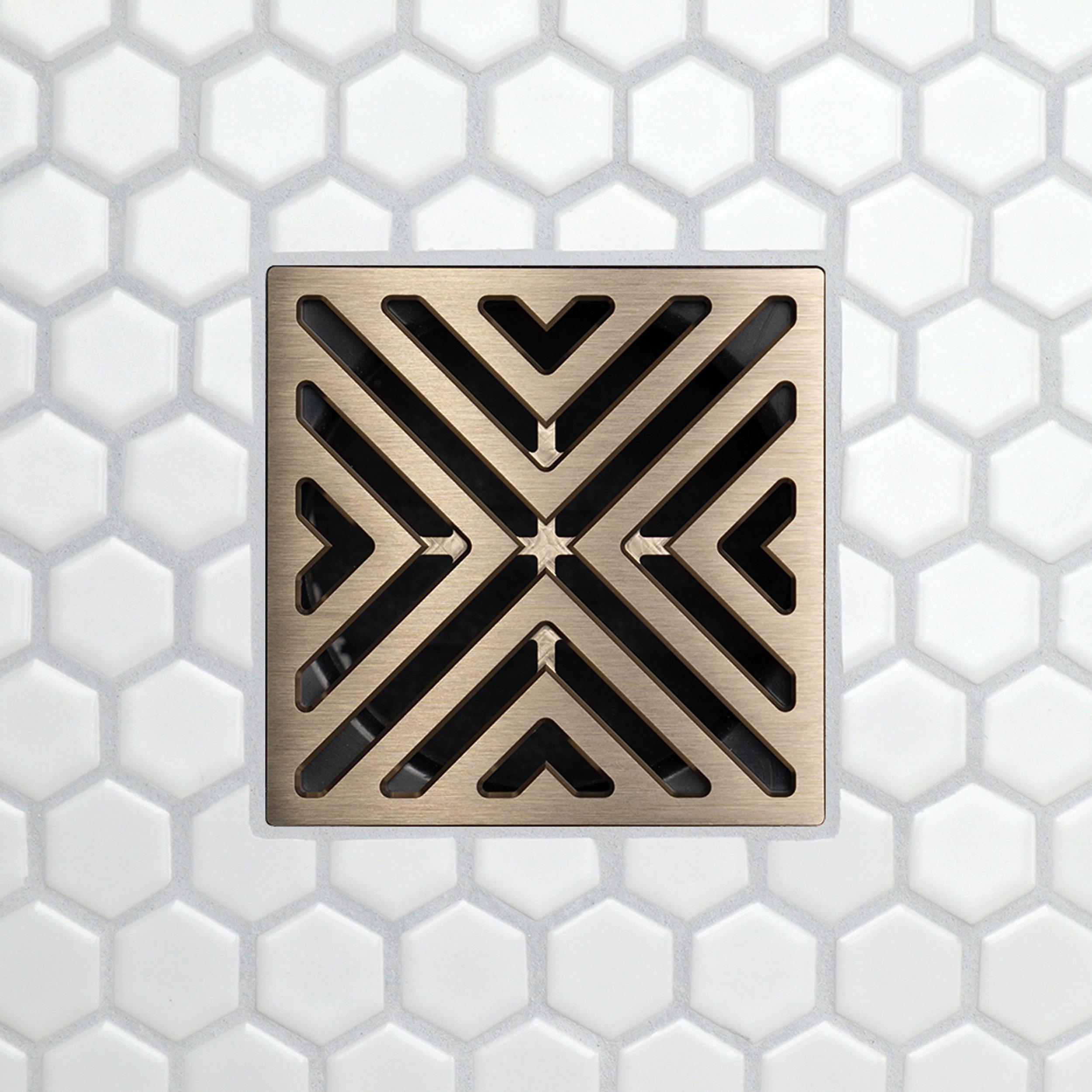 FloFX X Factor 4in. Grate Champagne Bronze