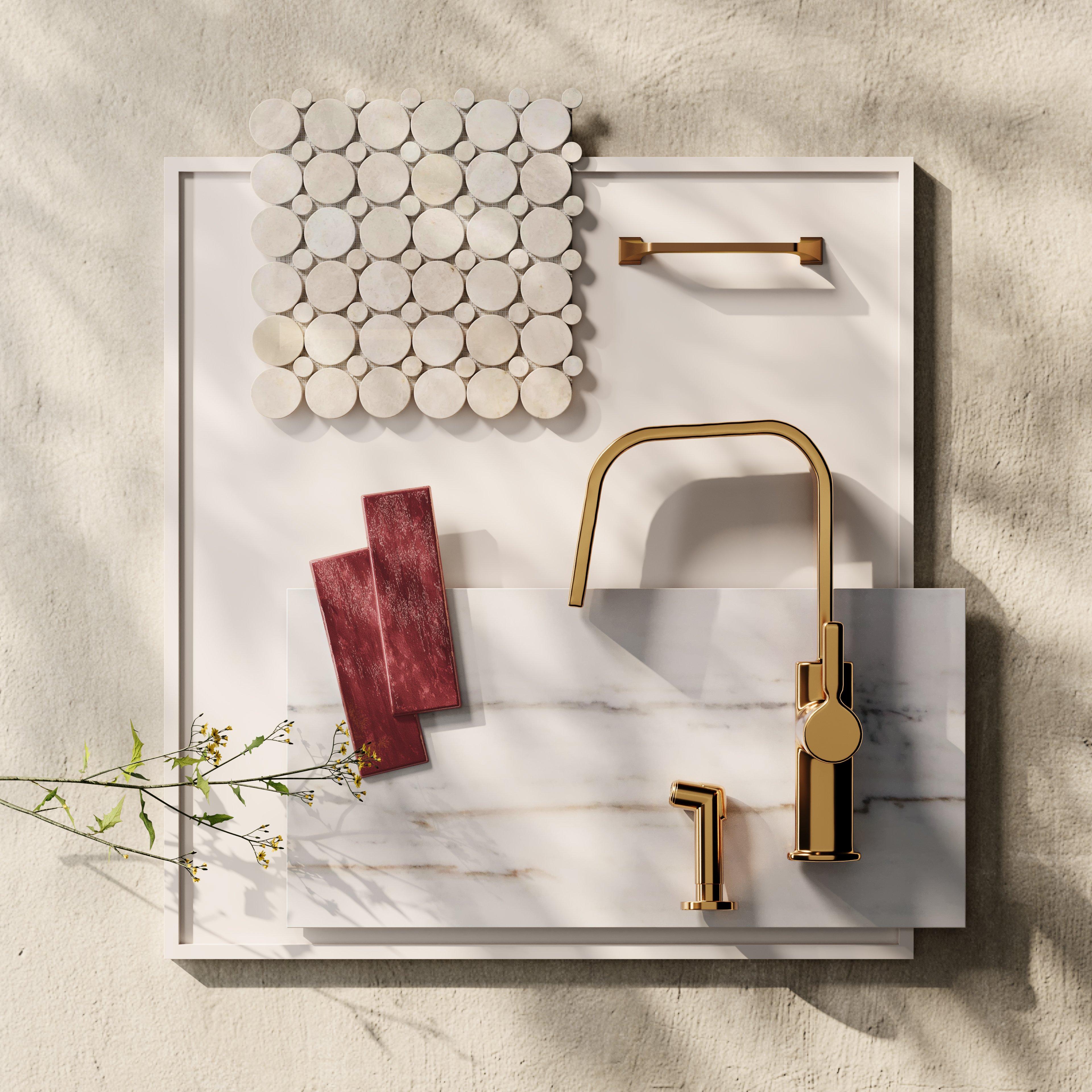 Versailles Polished Marble Tile