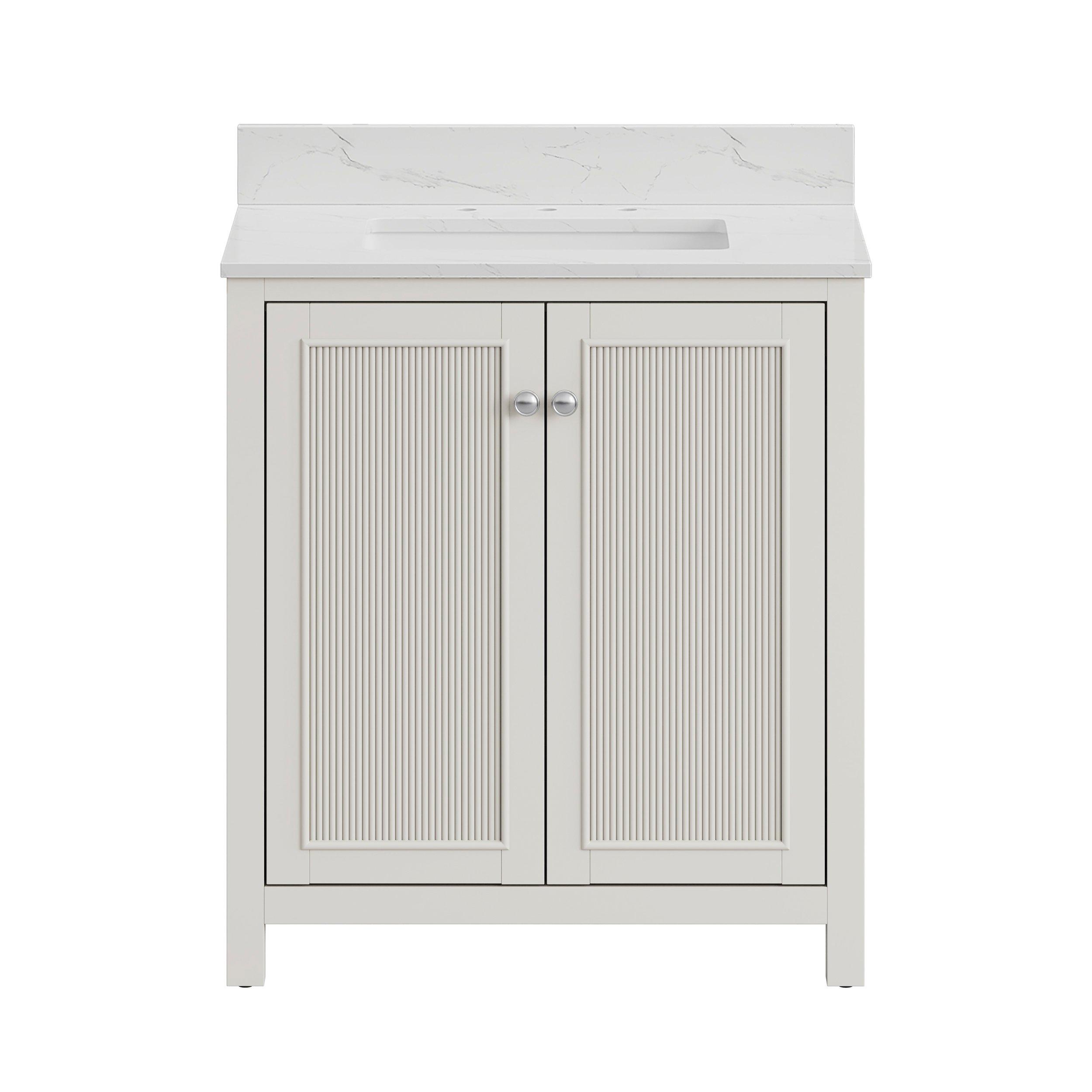 Lorain Vanity with Engineered Stone Top