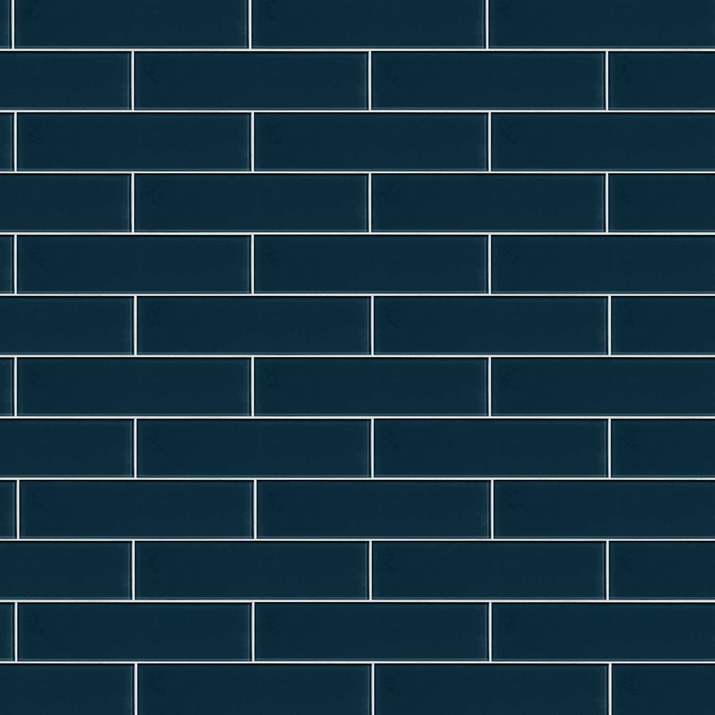 Pure Cobalt Glass Tile