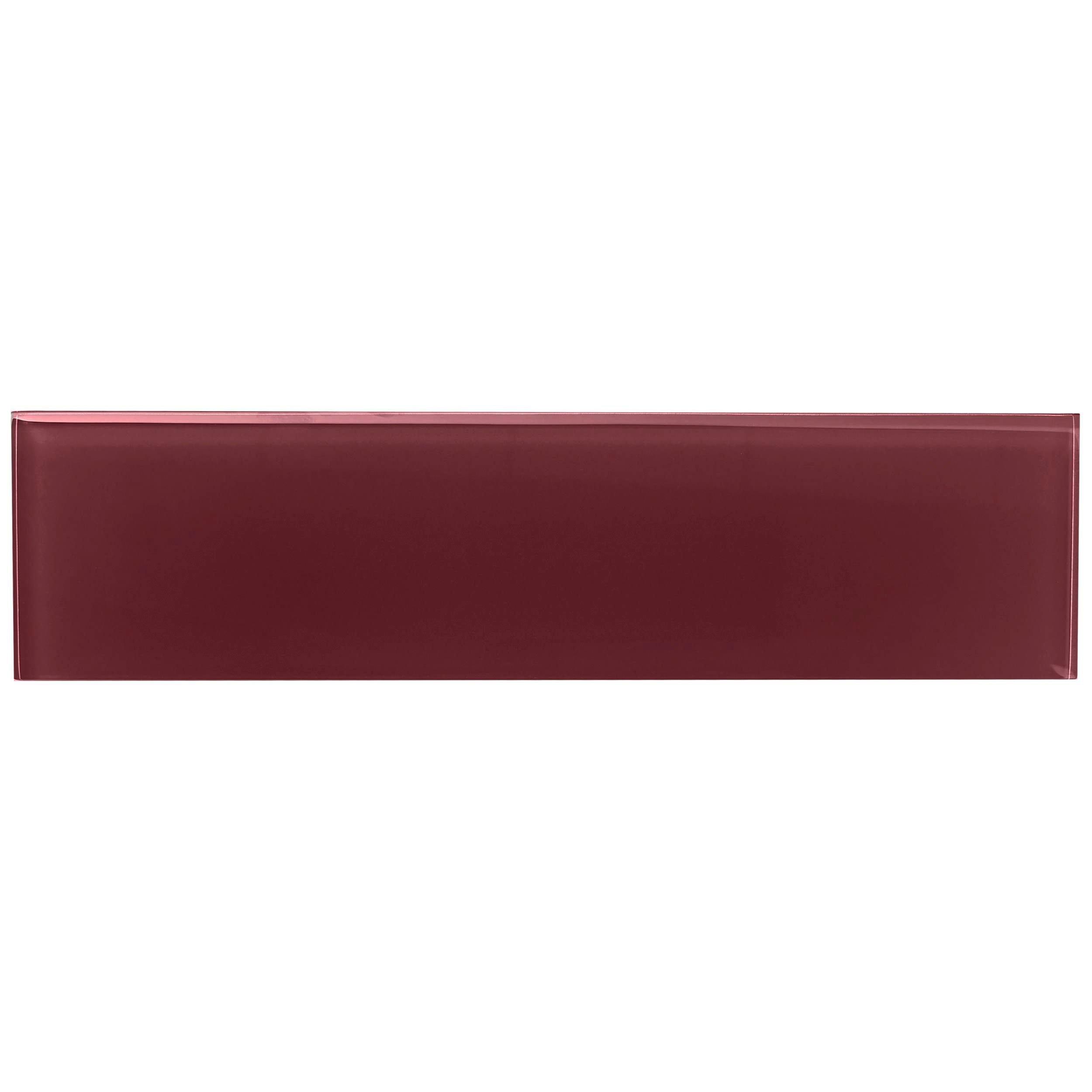Pure Glass Raspberry Tile