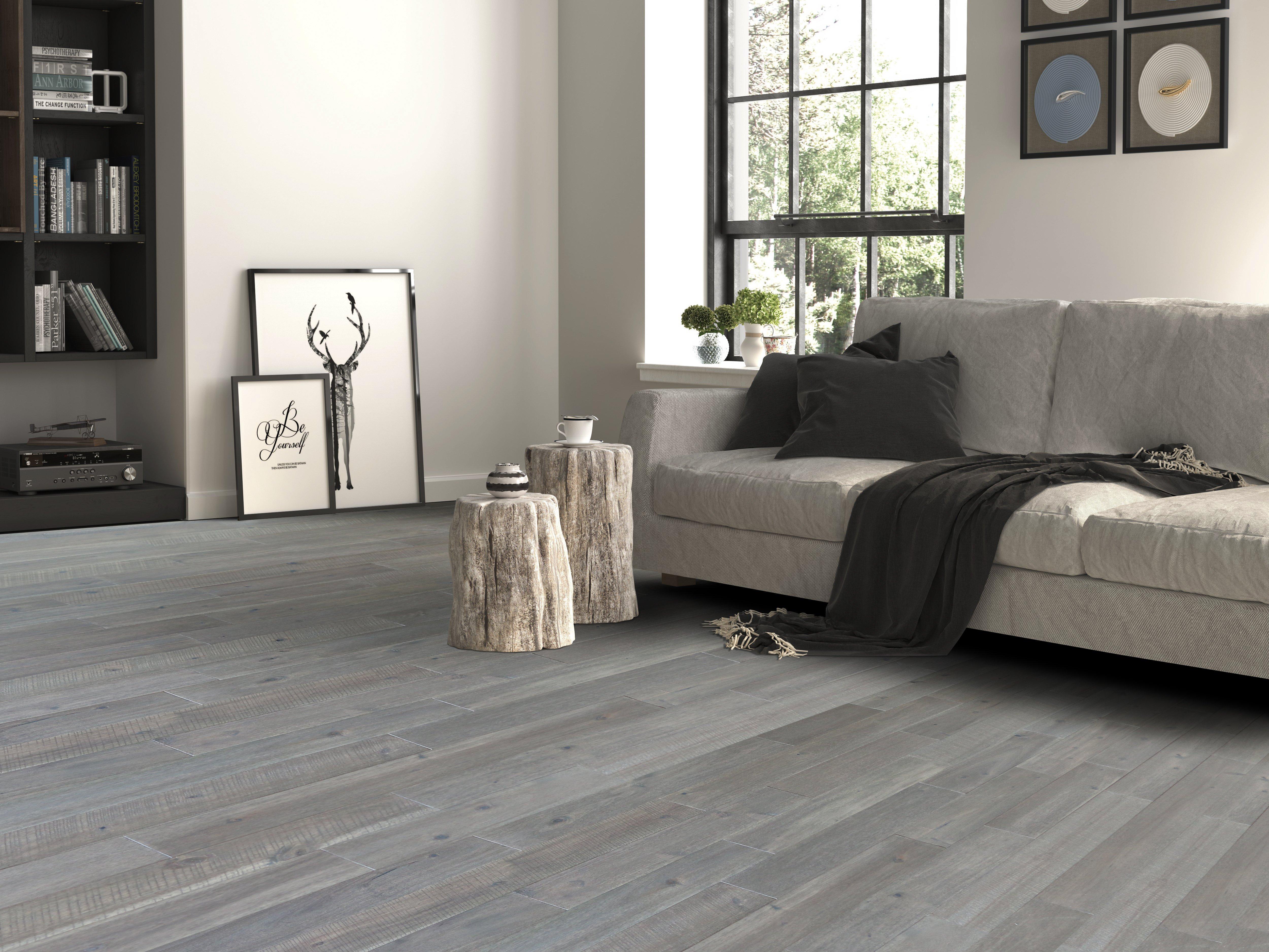 Bourne II Long Leaf Acacia Distressed Solid Hardwood