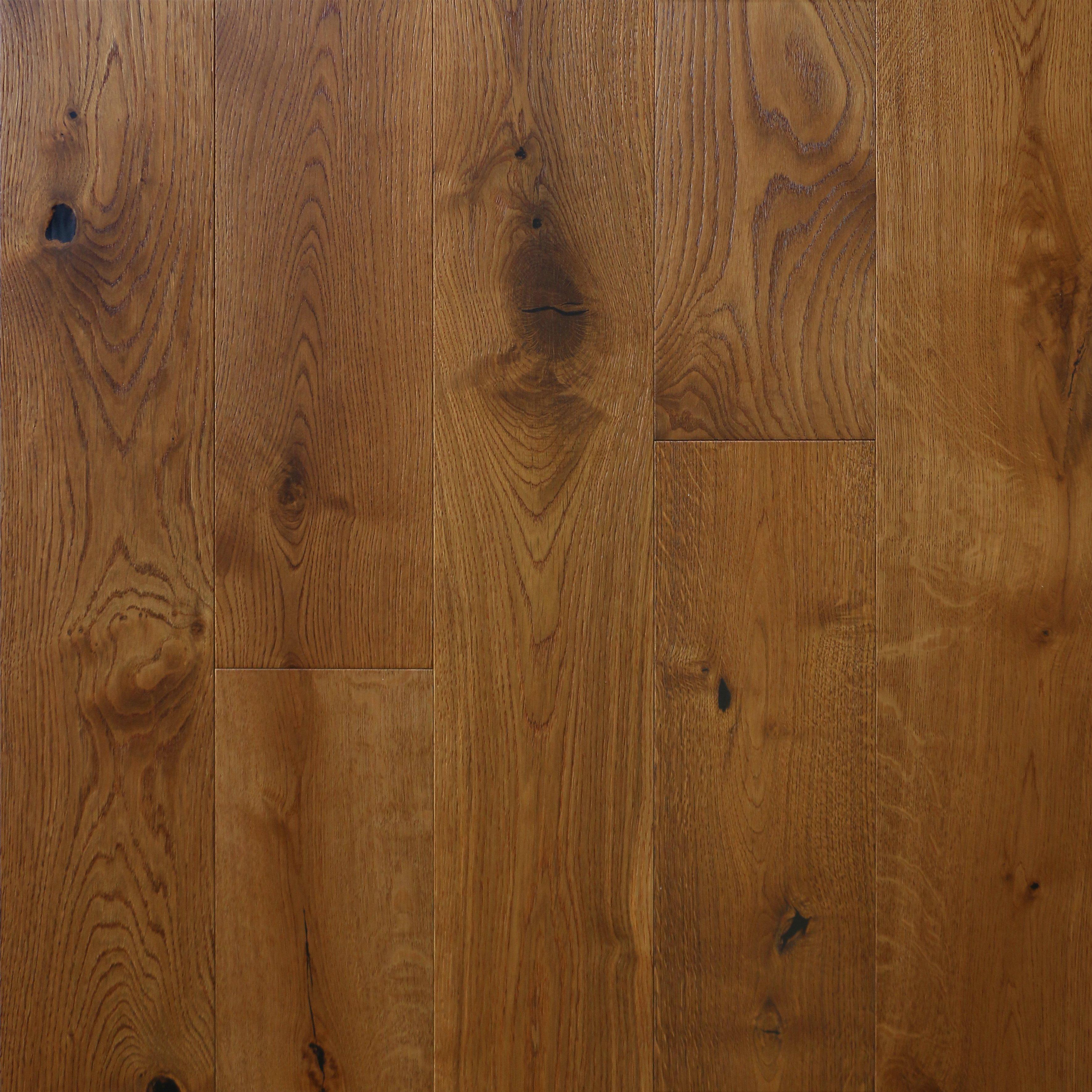 Huntington White Oak II Wire Brushed Engineered Hardwood