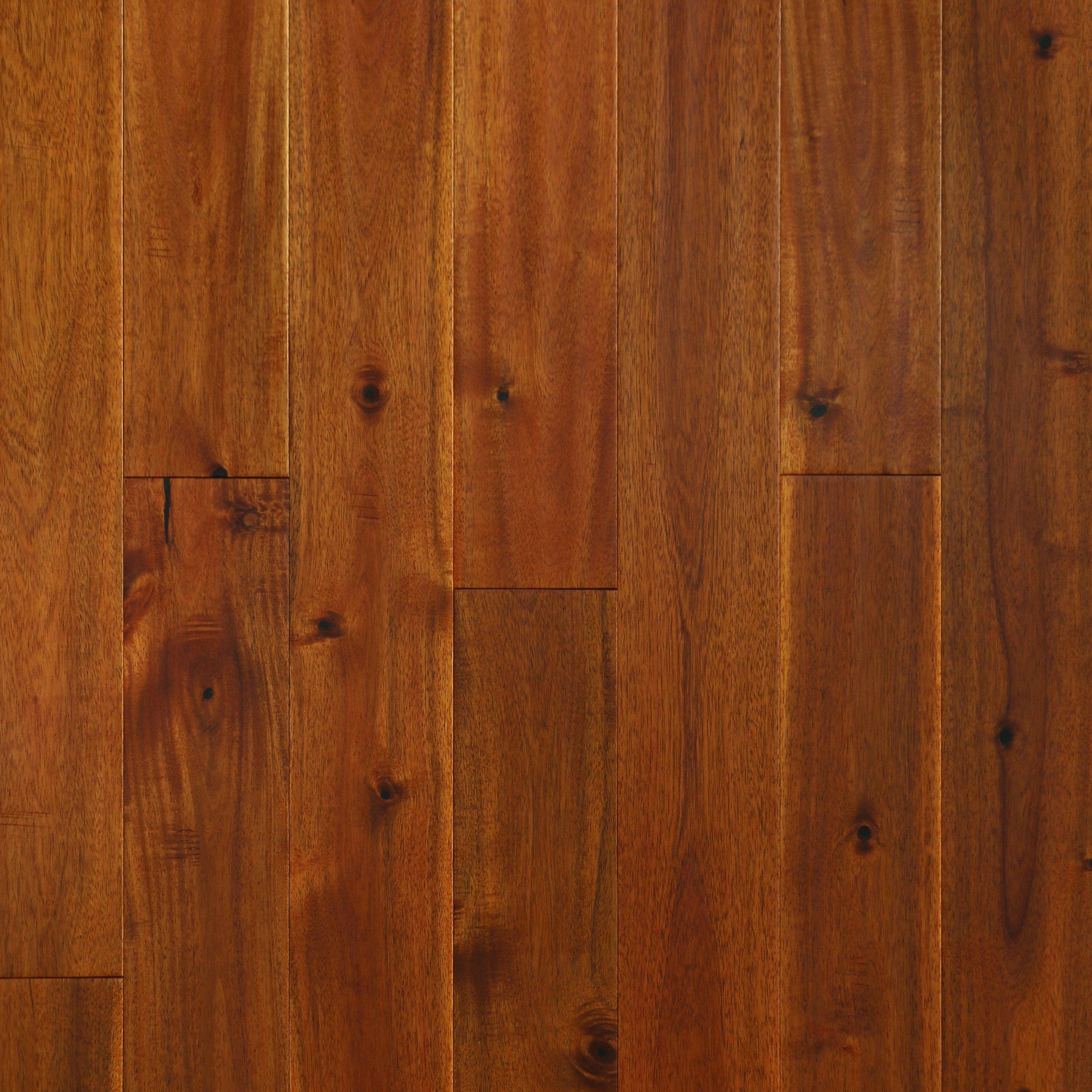 Gold Topaz II Long Leaf Acacia Handscraped Solid Hardwood