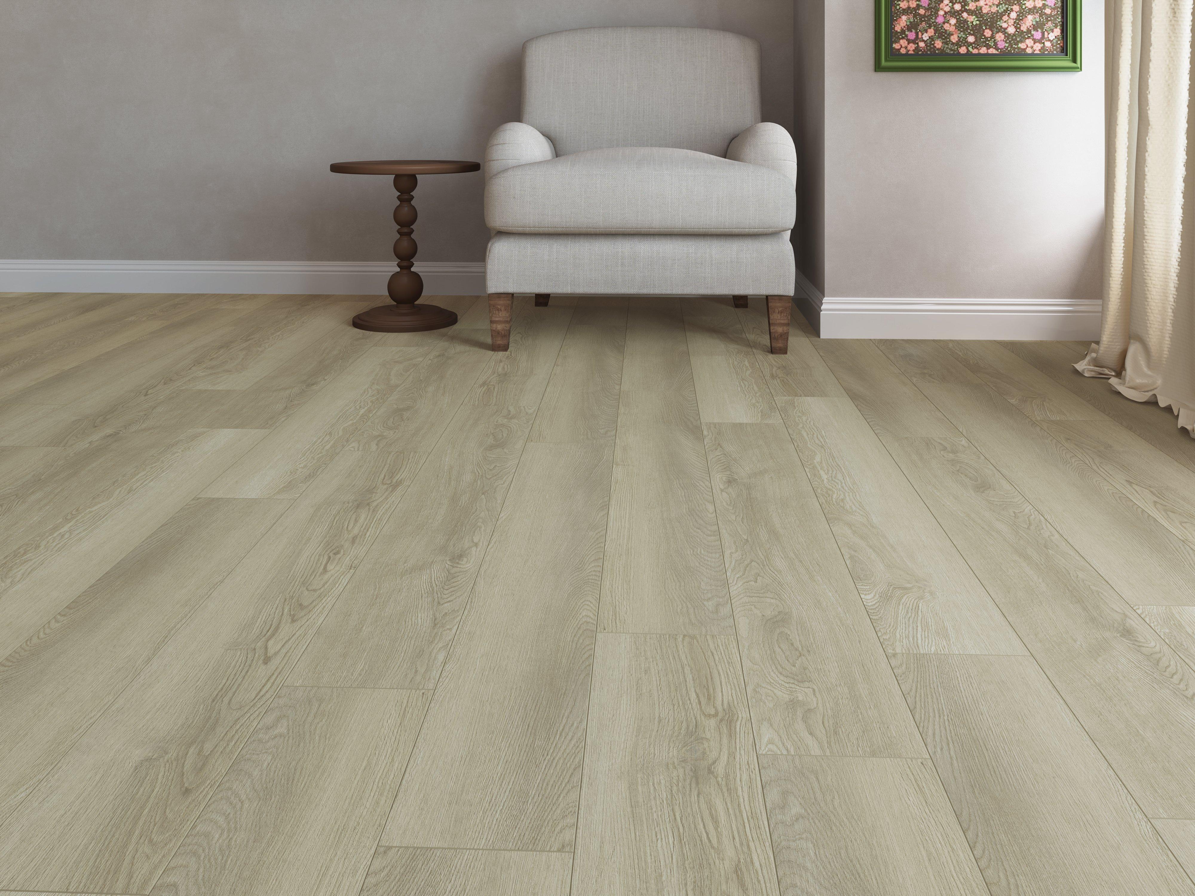 Oxford Oak Waterproof Rigid Core Luxury Vinyl Plank - Cork Pad