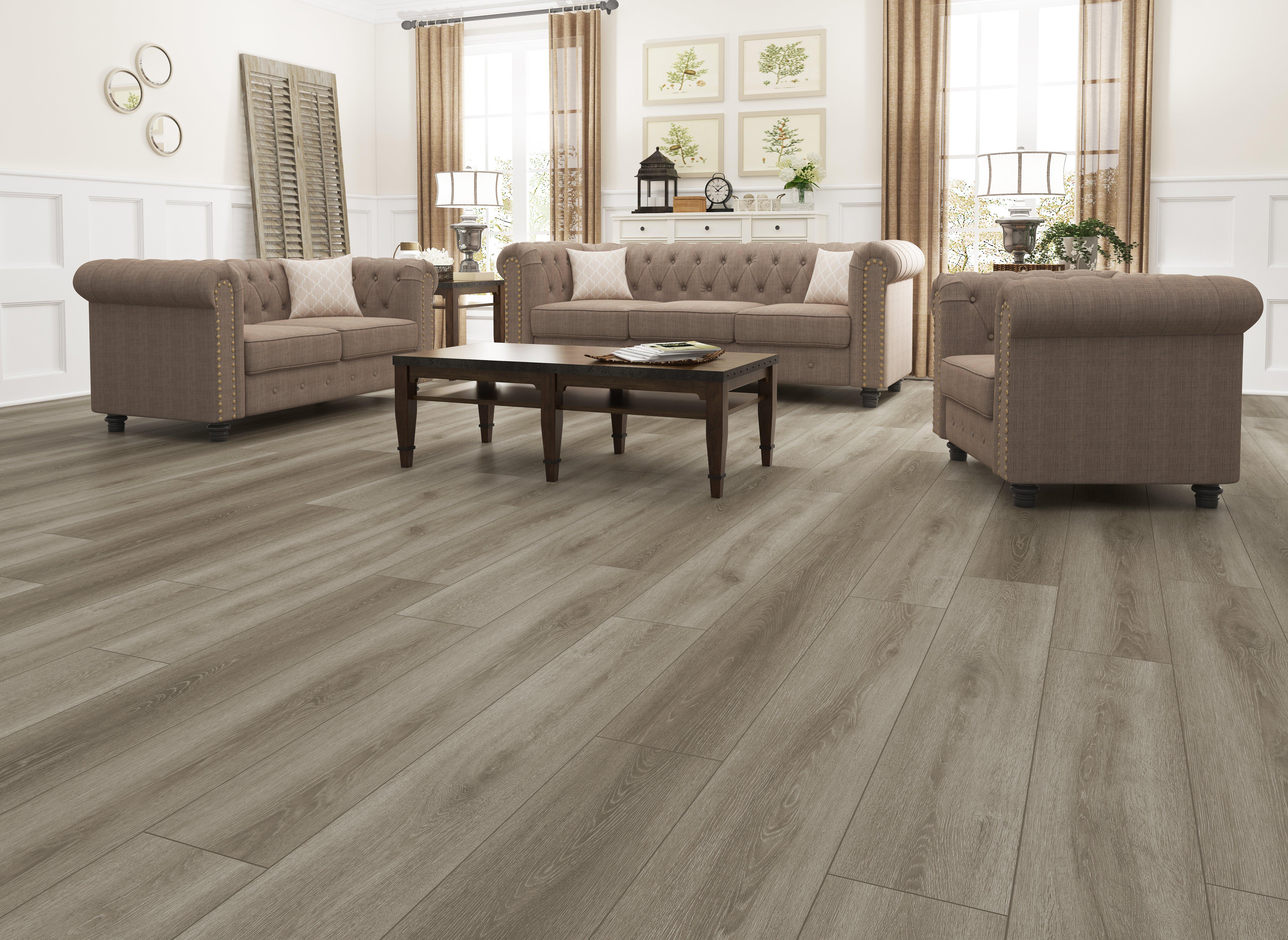 Whistling Hills Waterproof Rigid Core Luxury Vinyl Plank - Cork Pad