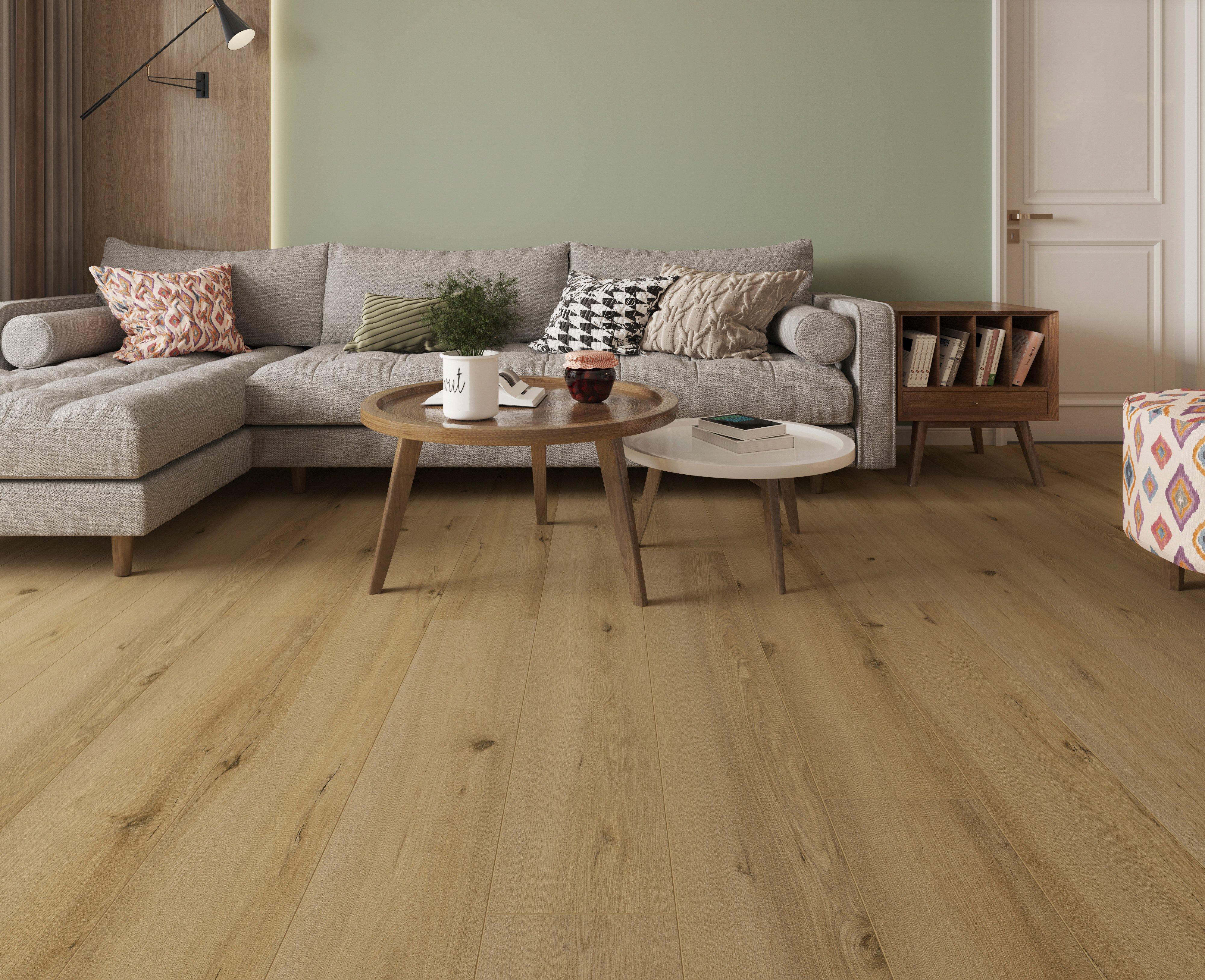 Aster Isle Waterproof Rigid Core Luxury Vinyl Plank - Cork Pad