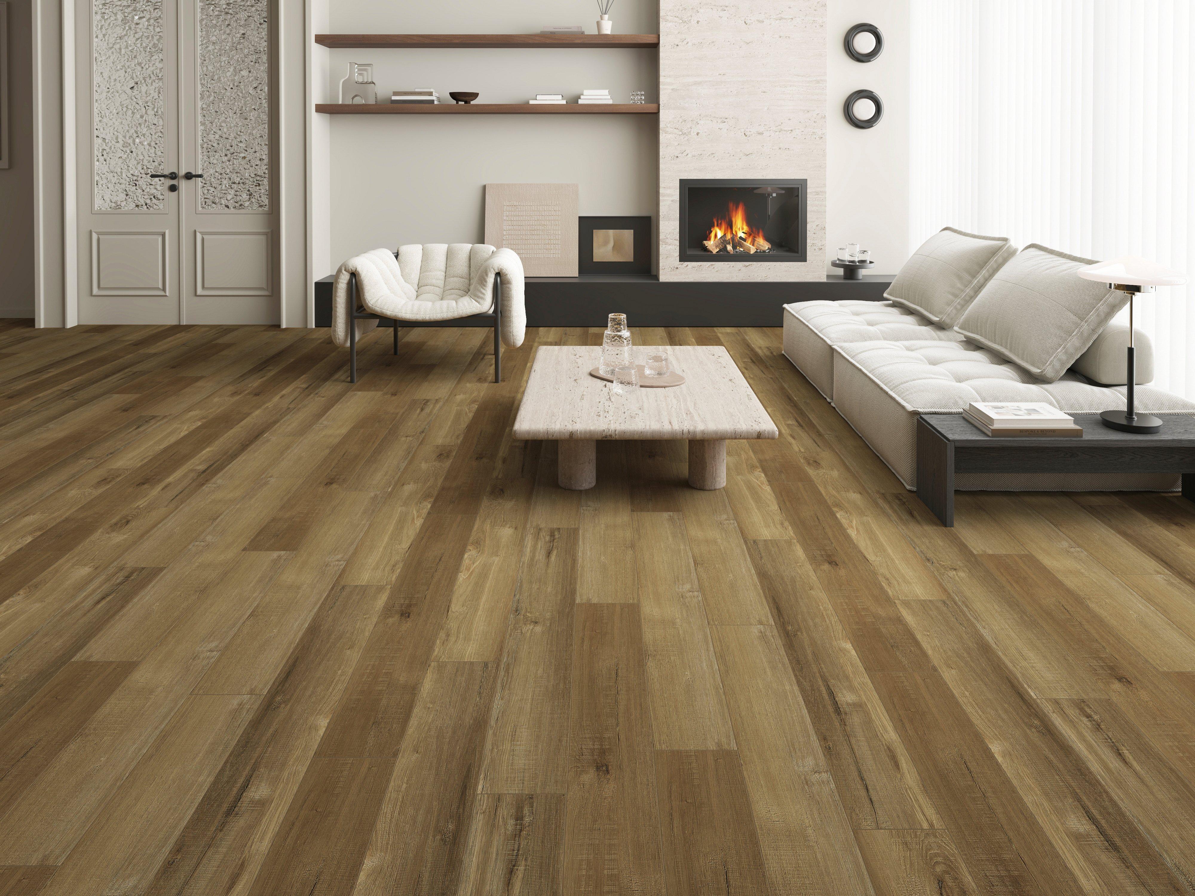 Coral Springs Waterproof Rigid Core Luxury Vinyl Plank - Cork Pad