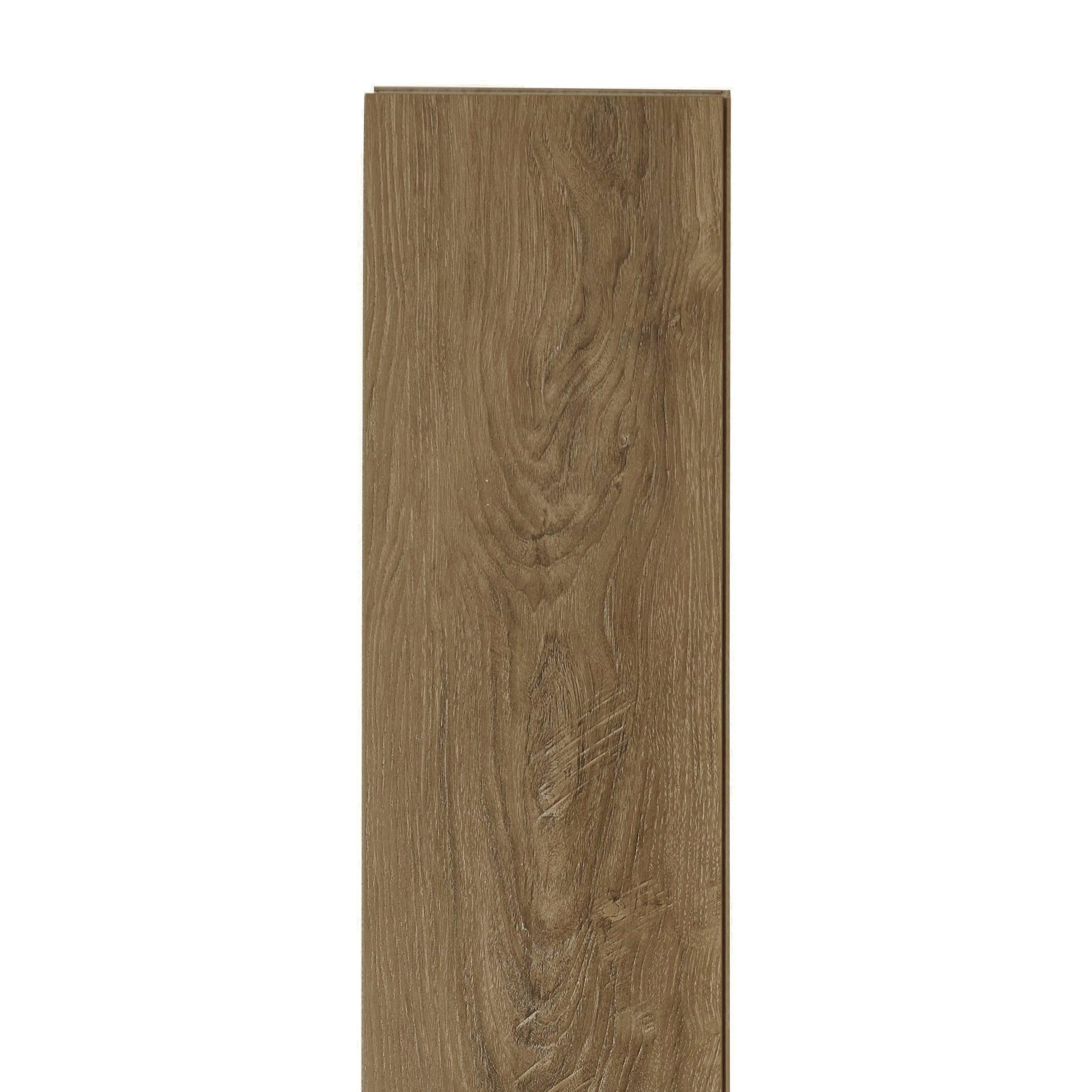 Dolce Oak Waterproof Rigid Core Luxury Vinyl Plank - Cork Pad