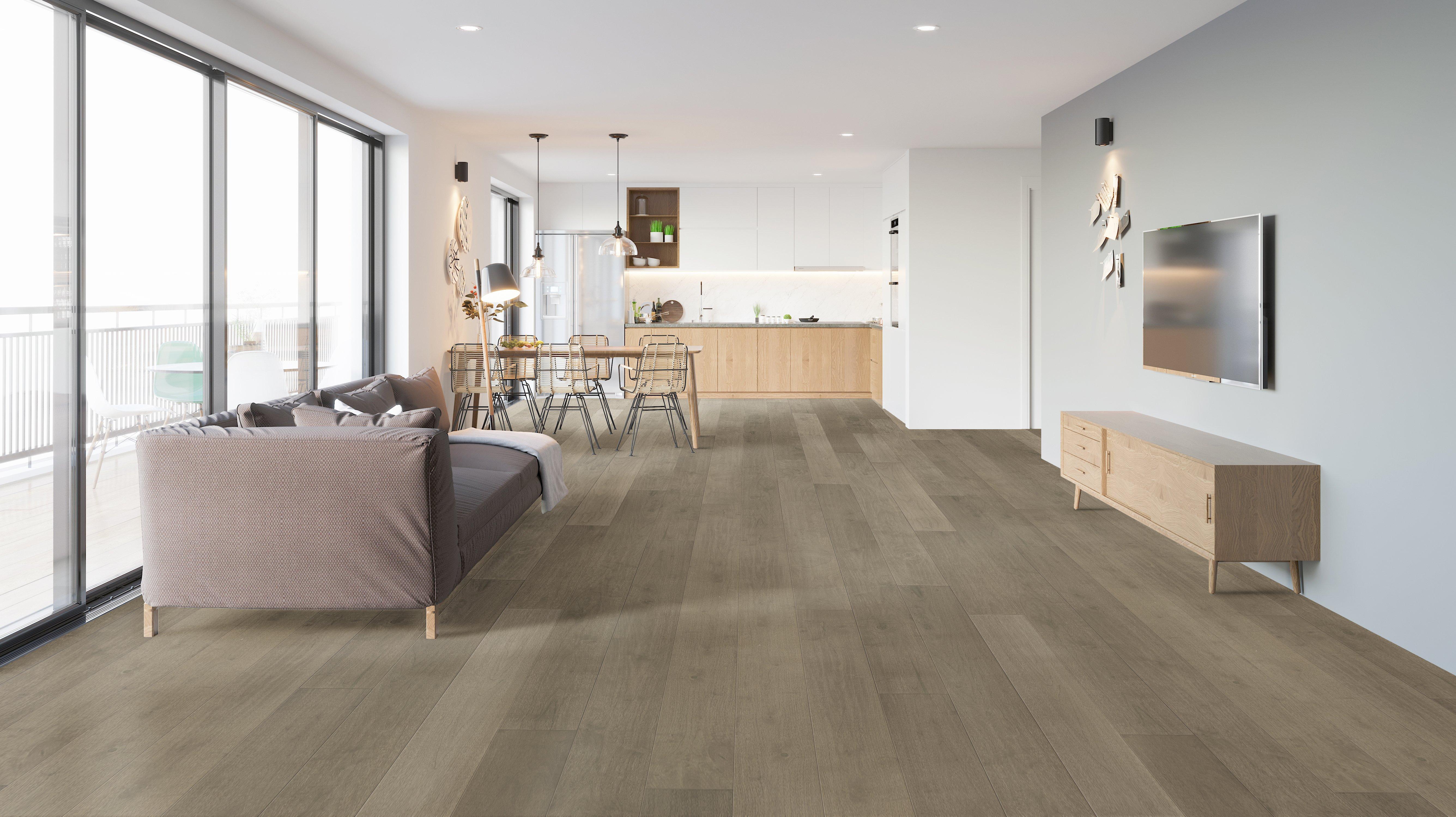 Minter Walnut II Smooth Engineered Hardwood
