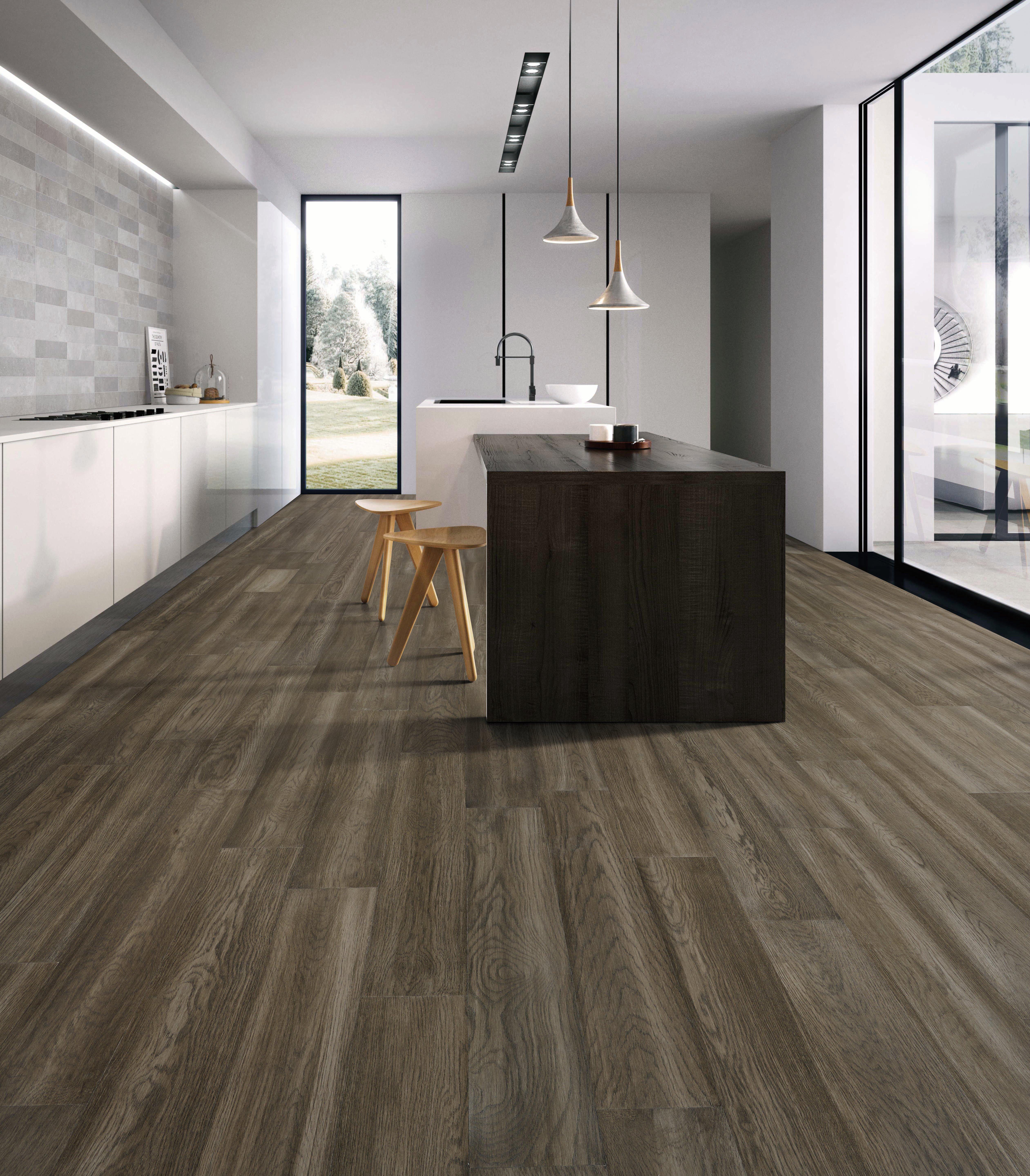 Potomac White Oak Wire Brushed Waterproof Engineered Hardwood