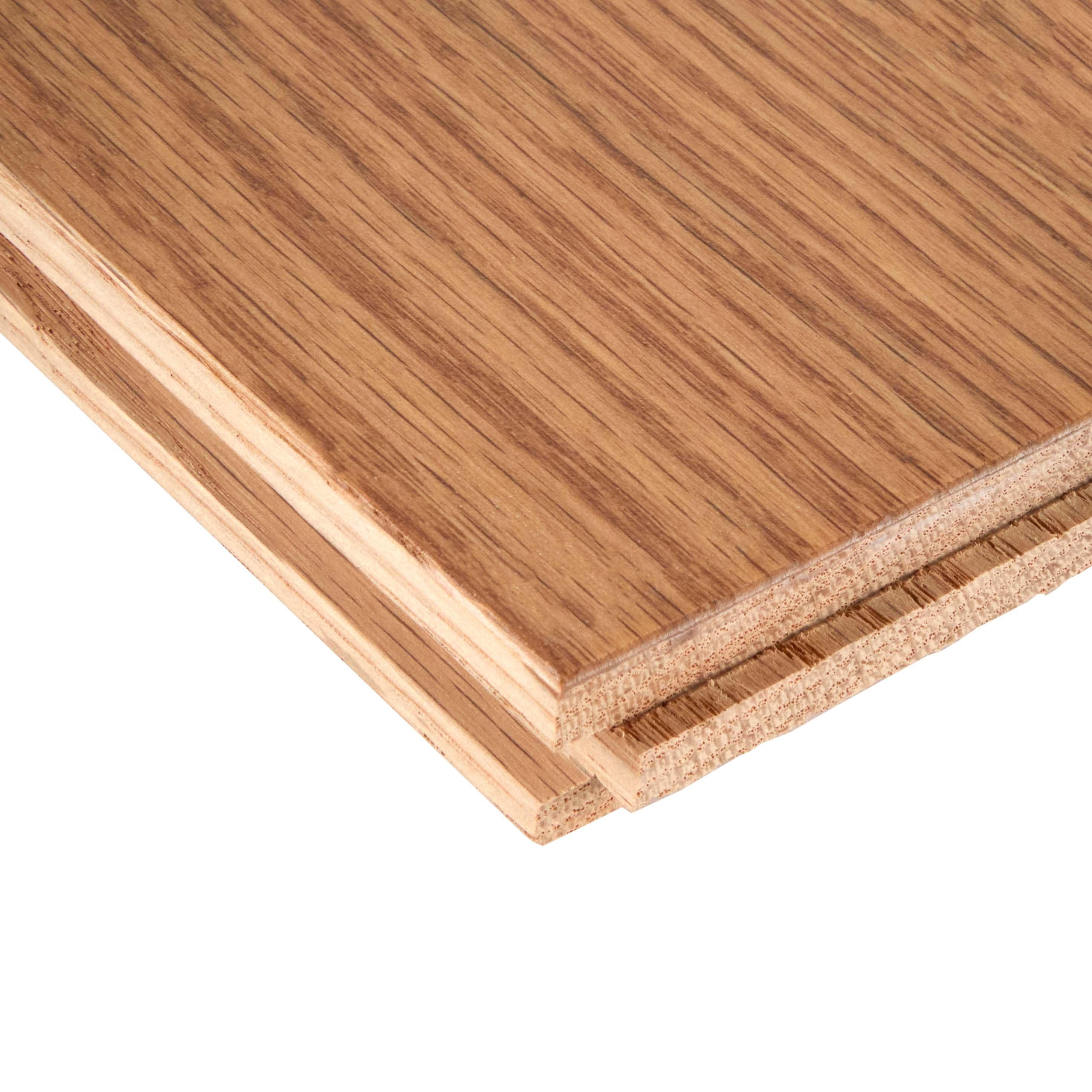 Valetta Red Oak Smooth Solid Hardwood