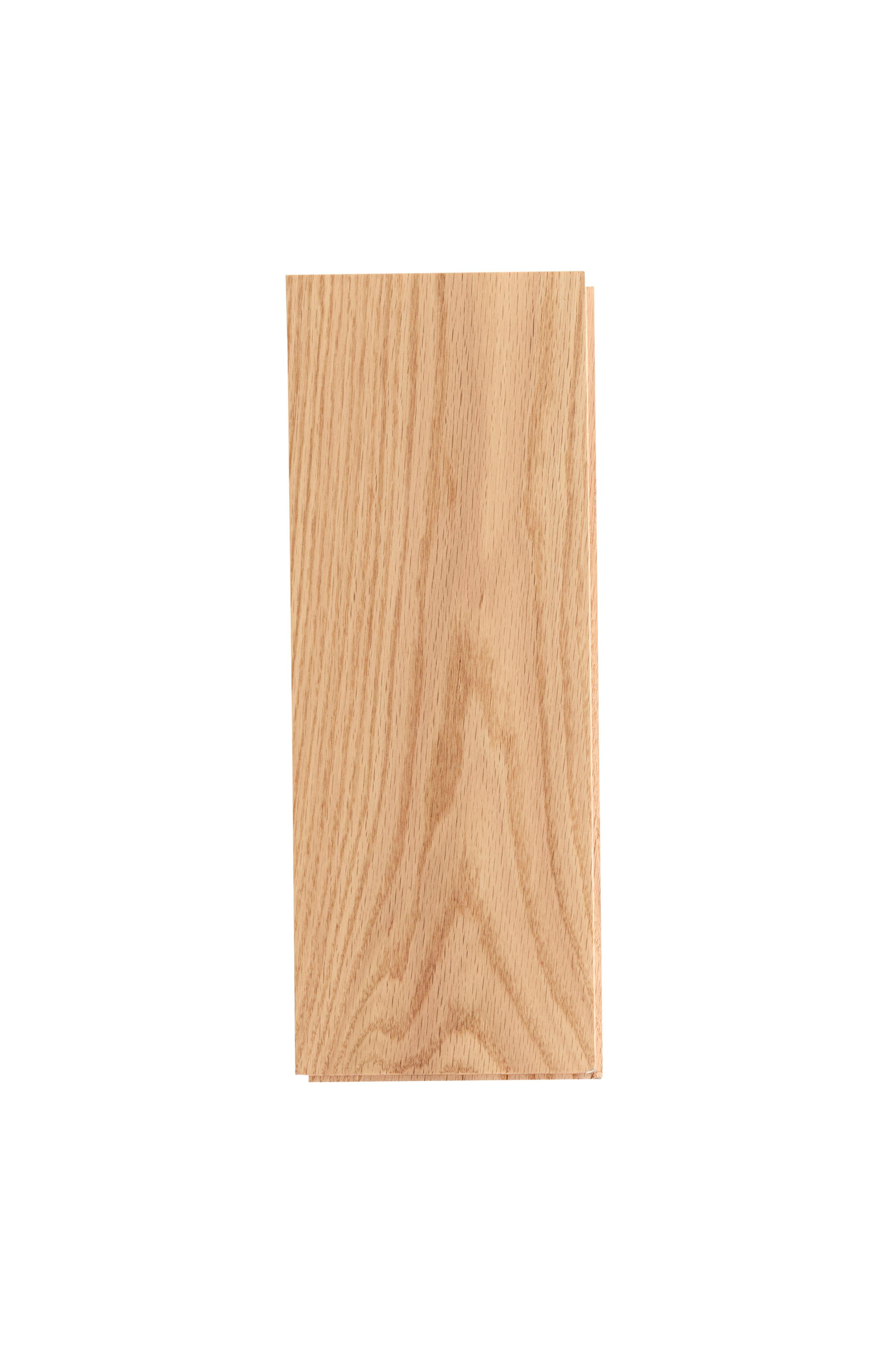 Vienna Character Red Oak Smooth Solid Hardwood