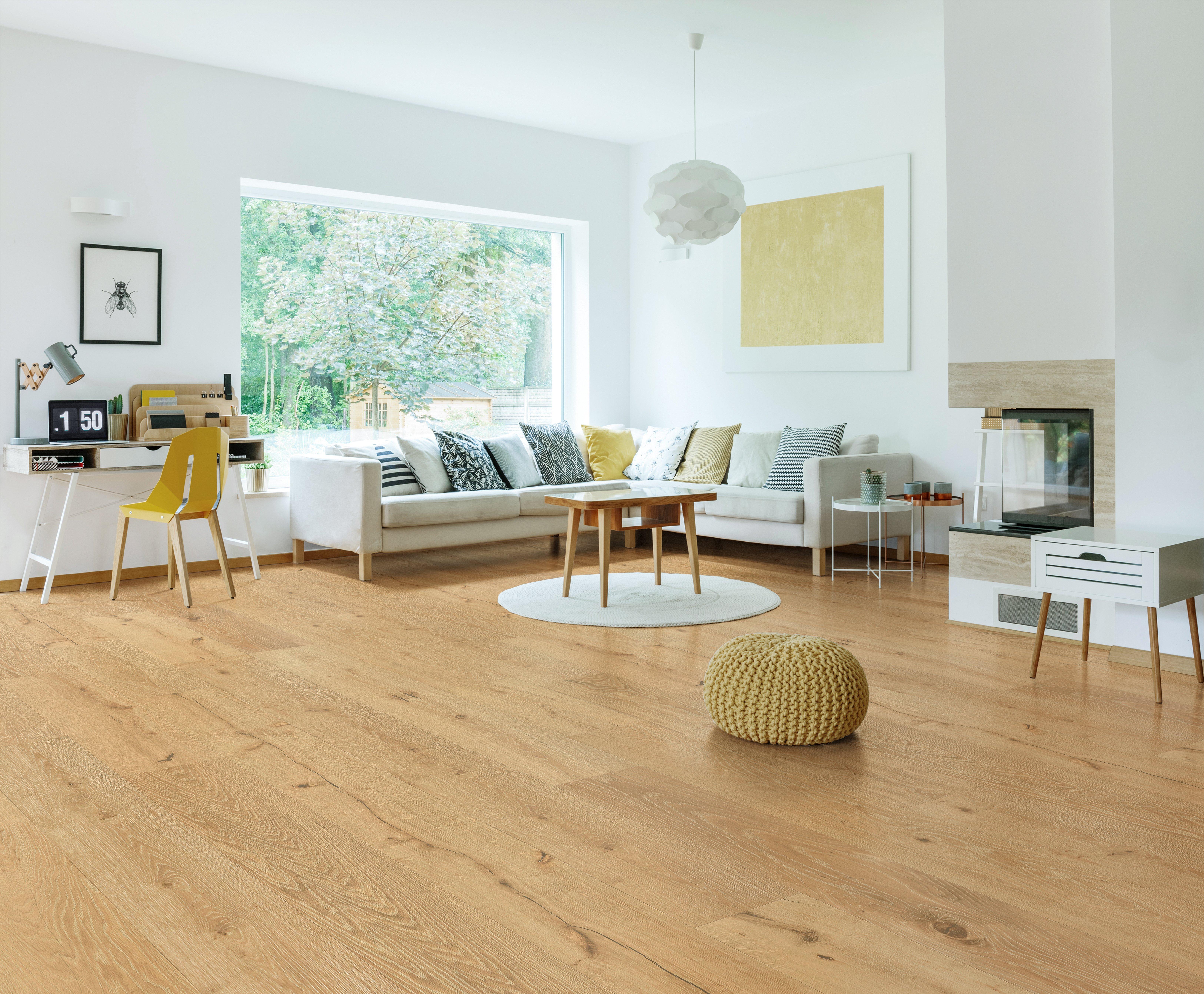 Remington II White Oak Wire Brushed Engineered Hardwood