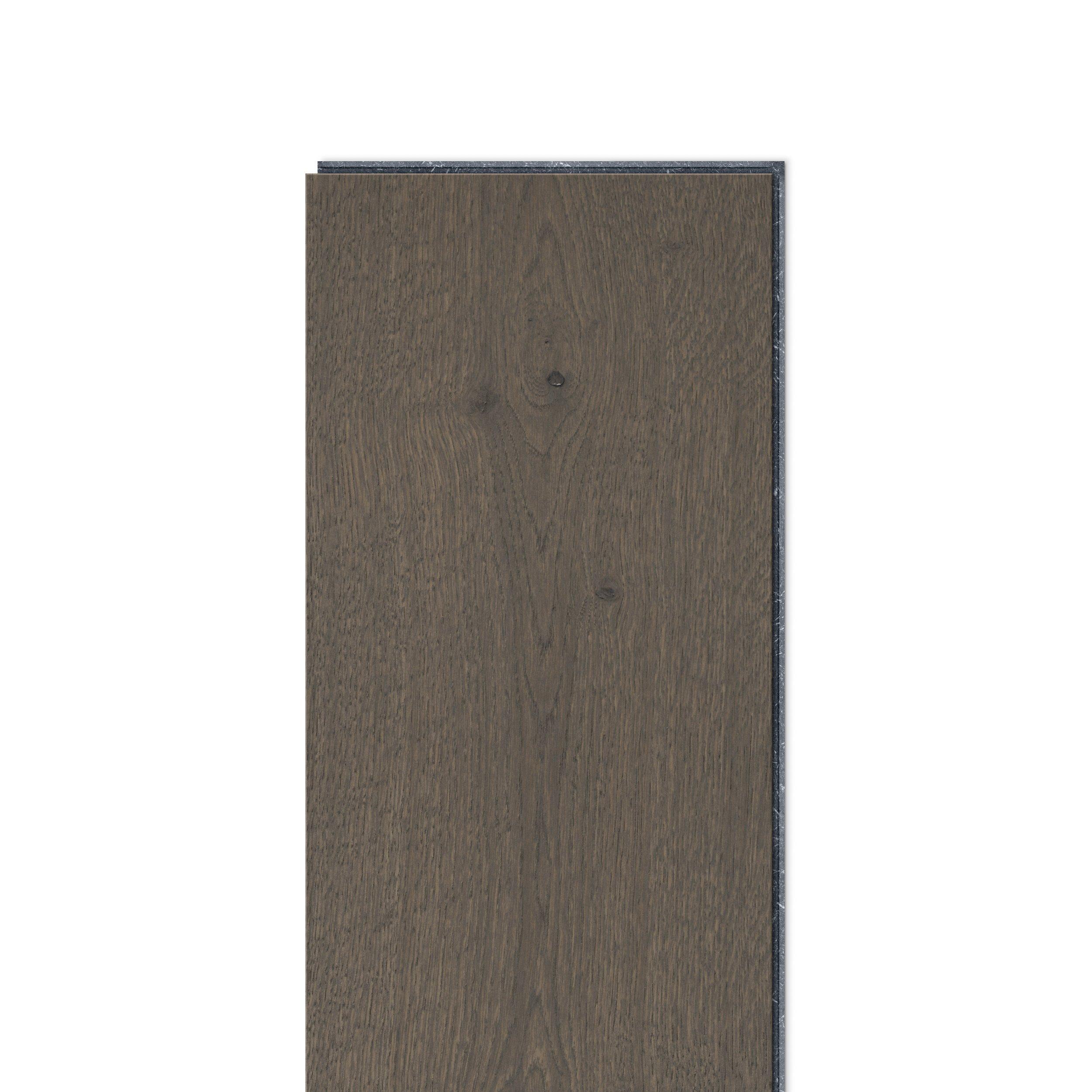 Basking Pointe White Oak Wire Brushed Waterproof Engineered Hardwood
