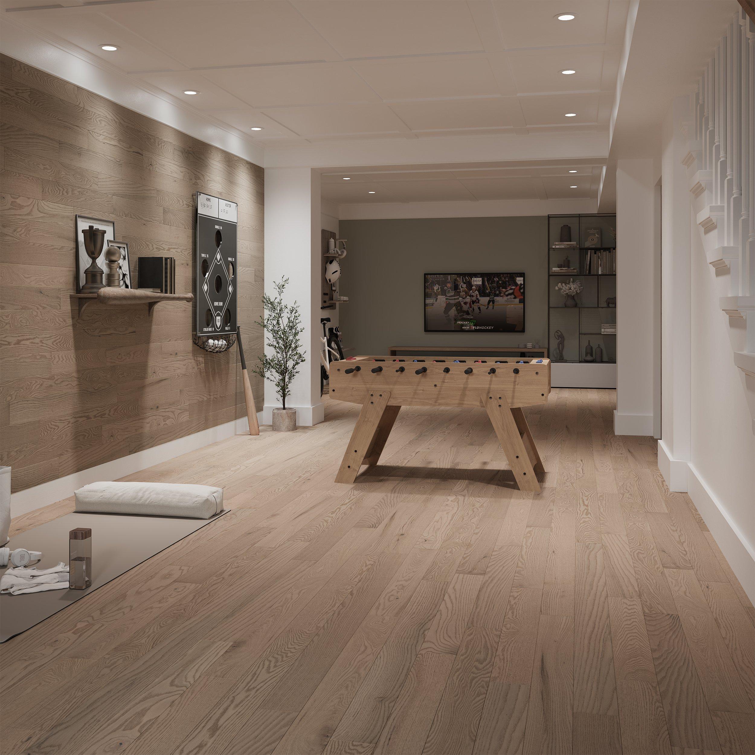 Finch Red Oak Smooth Solid Hardwood