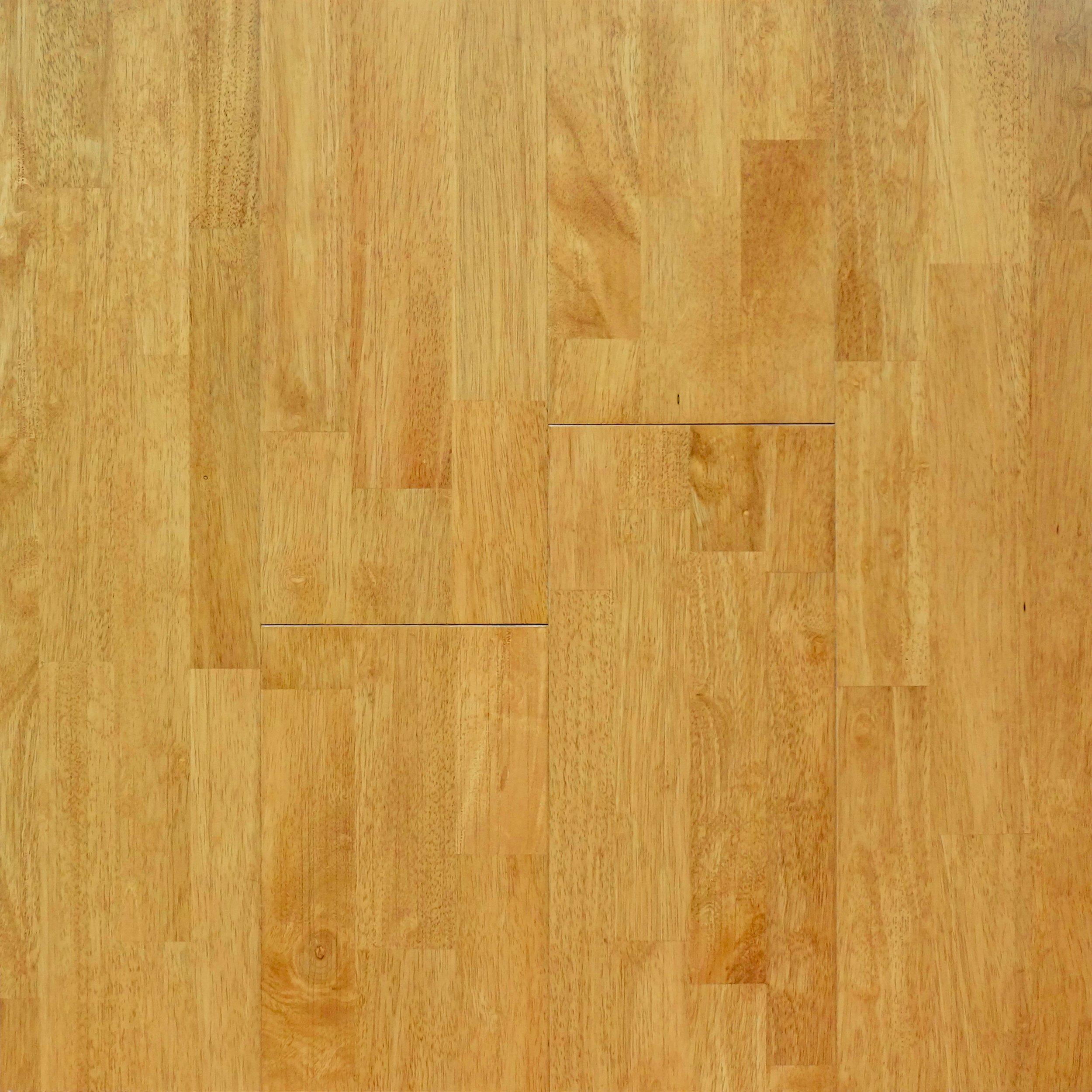 Olympia Hevea Smooth Solid Hardwood