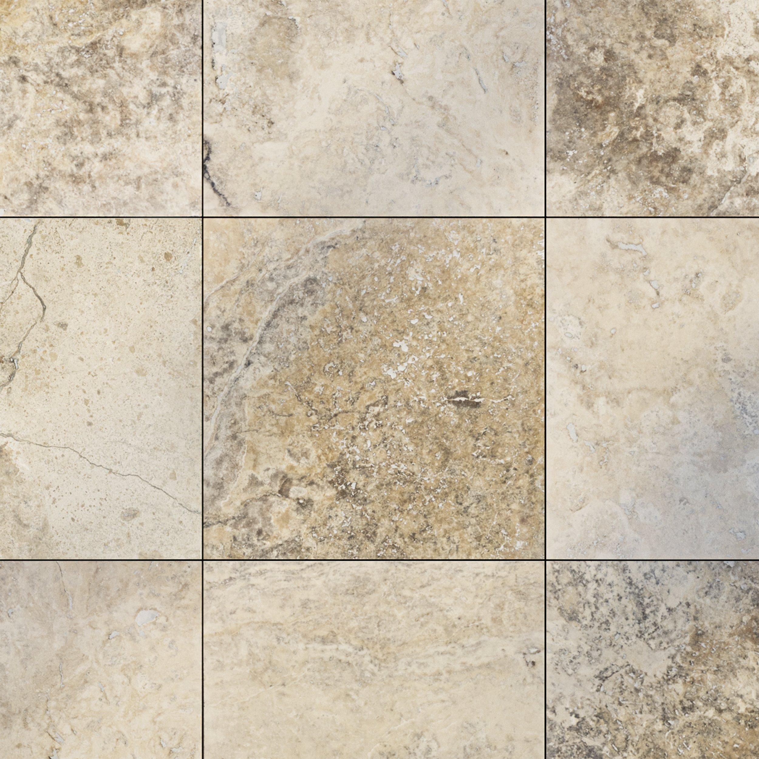 Argento Honed Travertine Tile