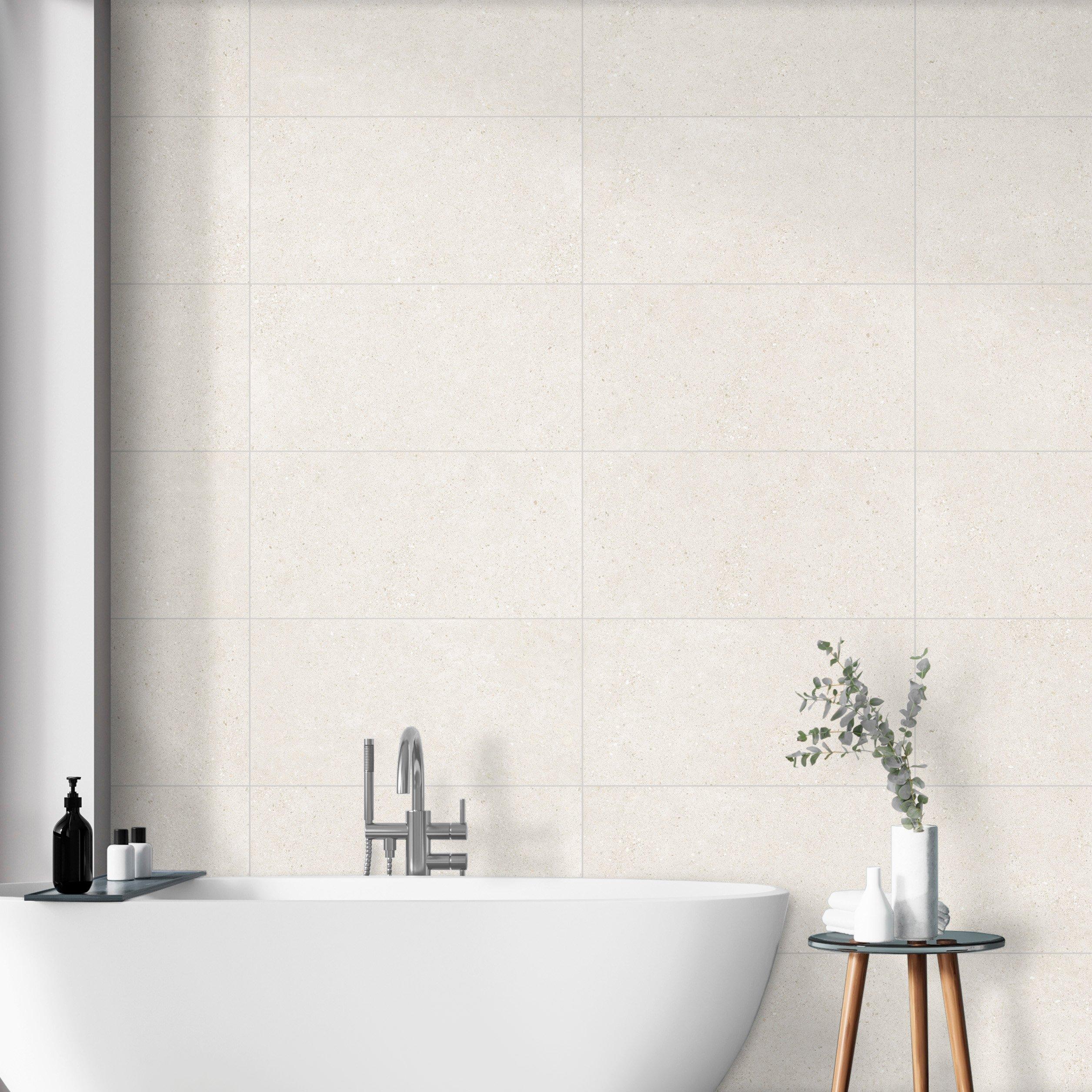 Ronin Ivory Matte Porcelain Tile