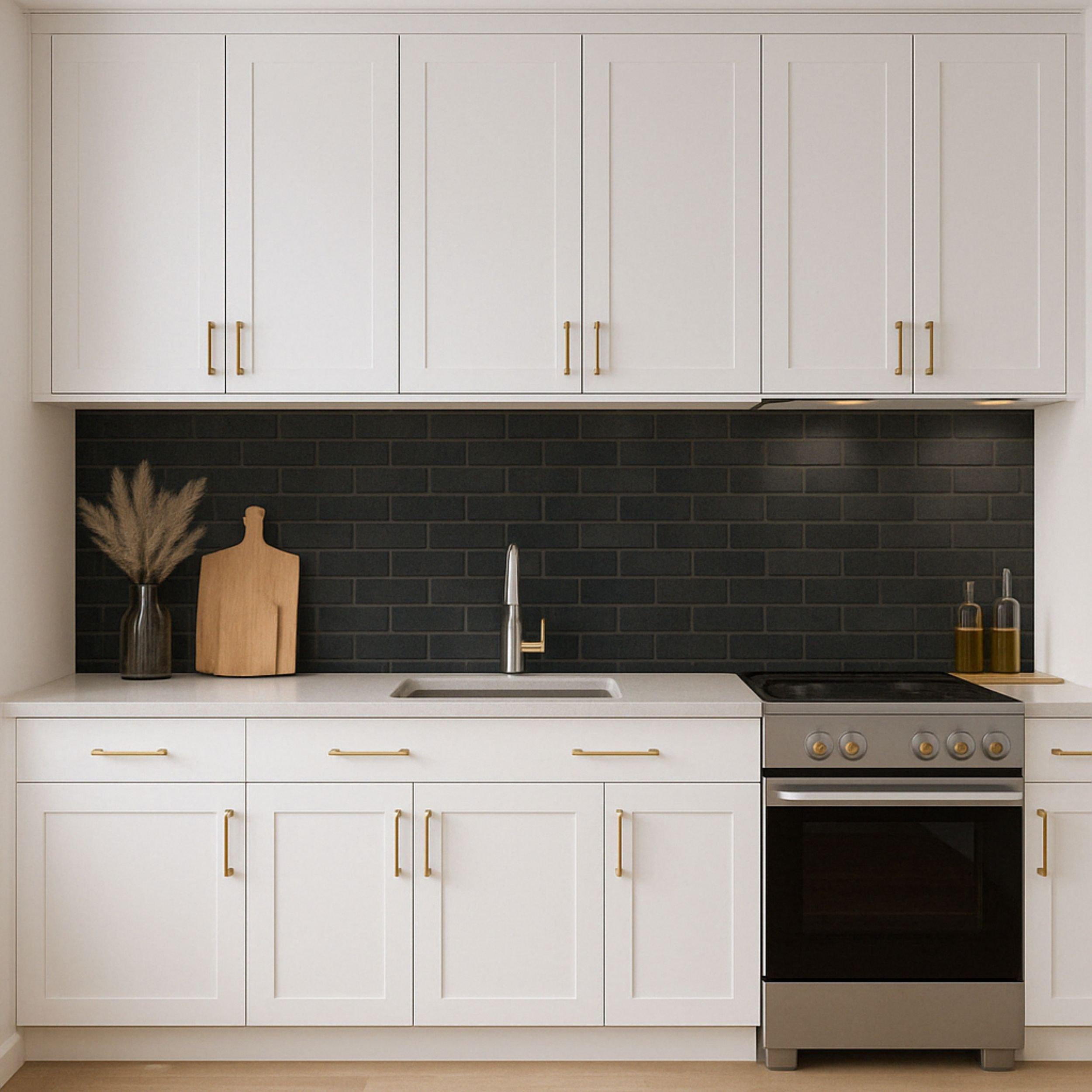 Thin Brick Obsidian Panel