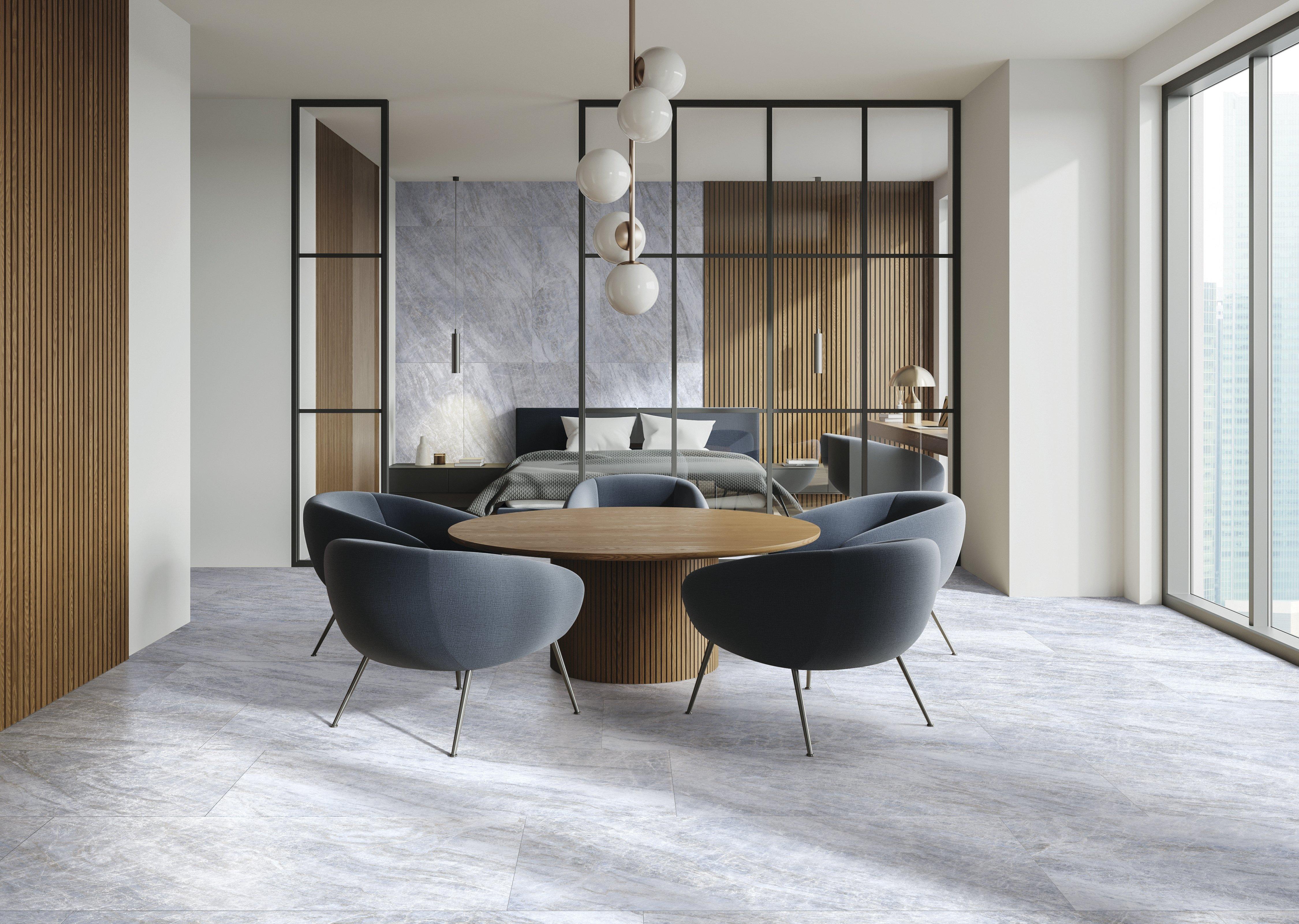 Ionian Azure Matte Porcelain Tile