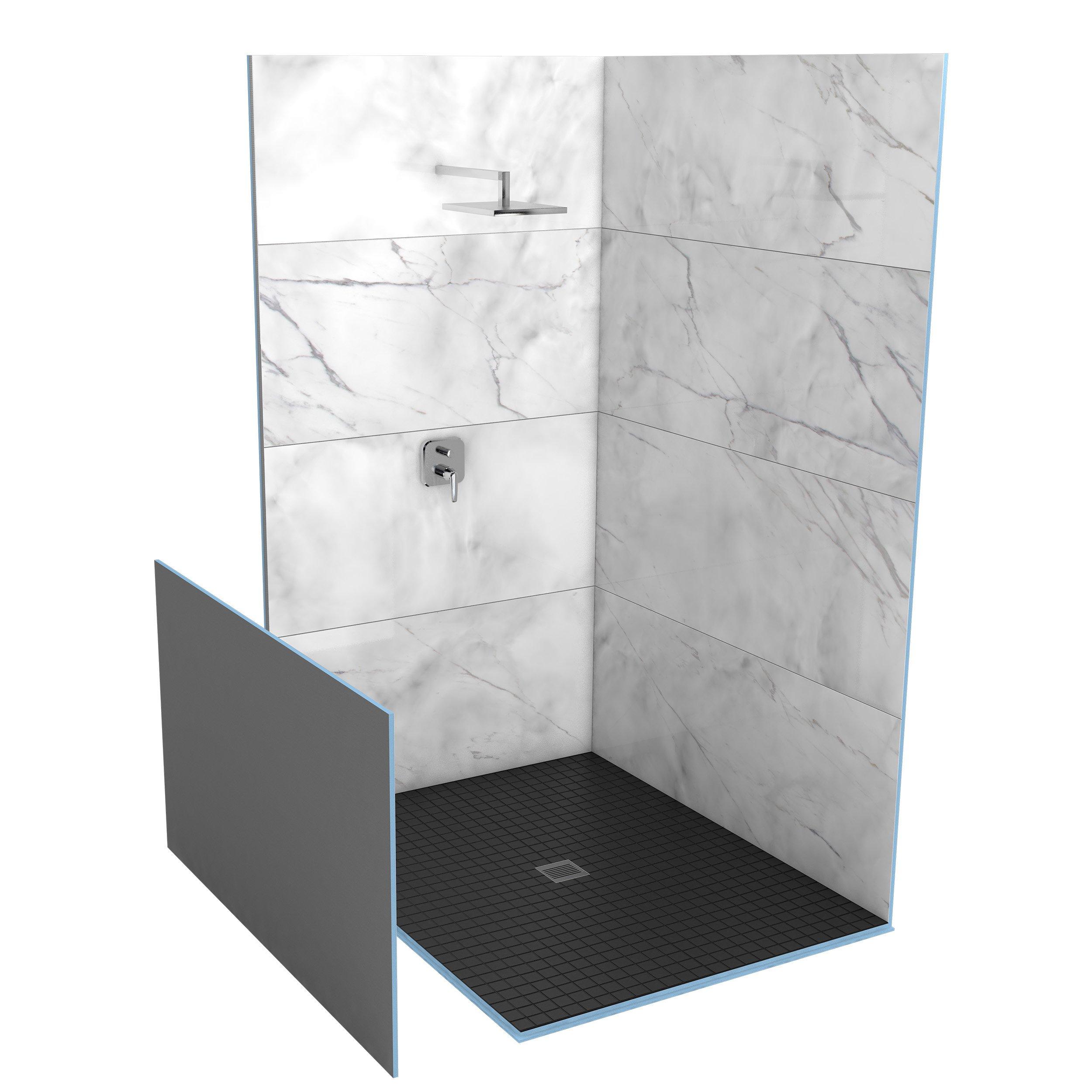 Wedi Fundo 36in. x 60in. Curbless Shower Kit