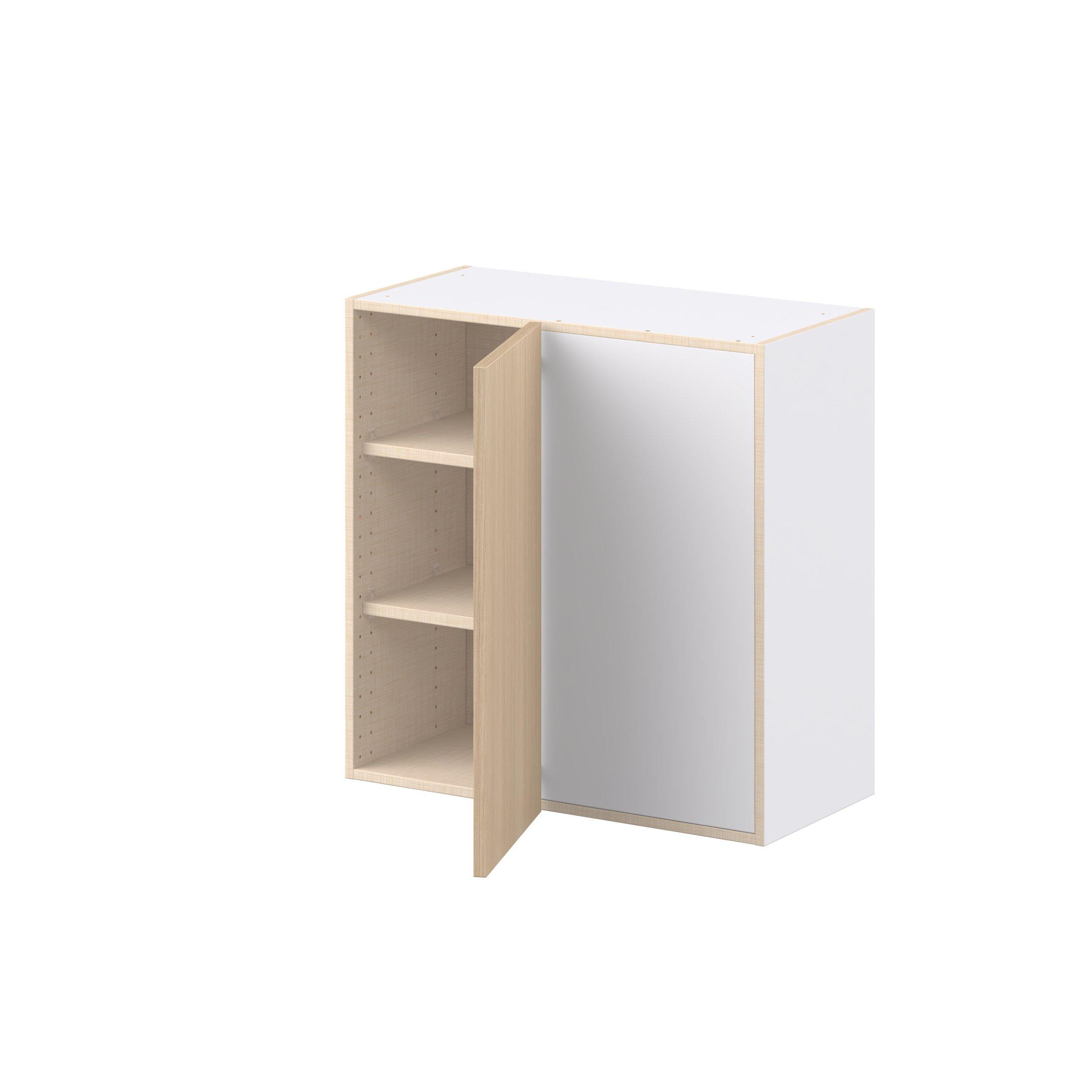 Glenwood 30 in. Mojavi Oak Right Blind Corner Wall Cabinet