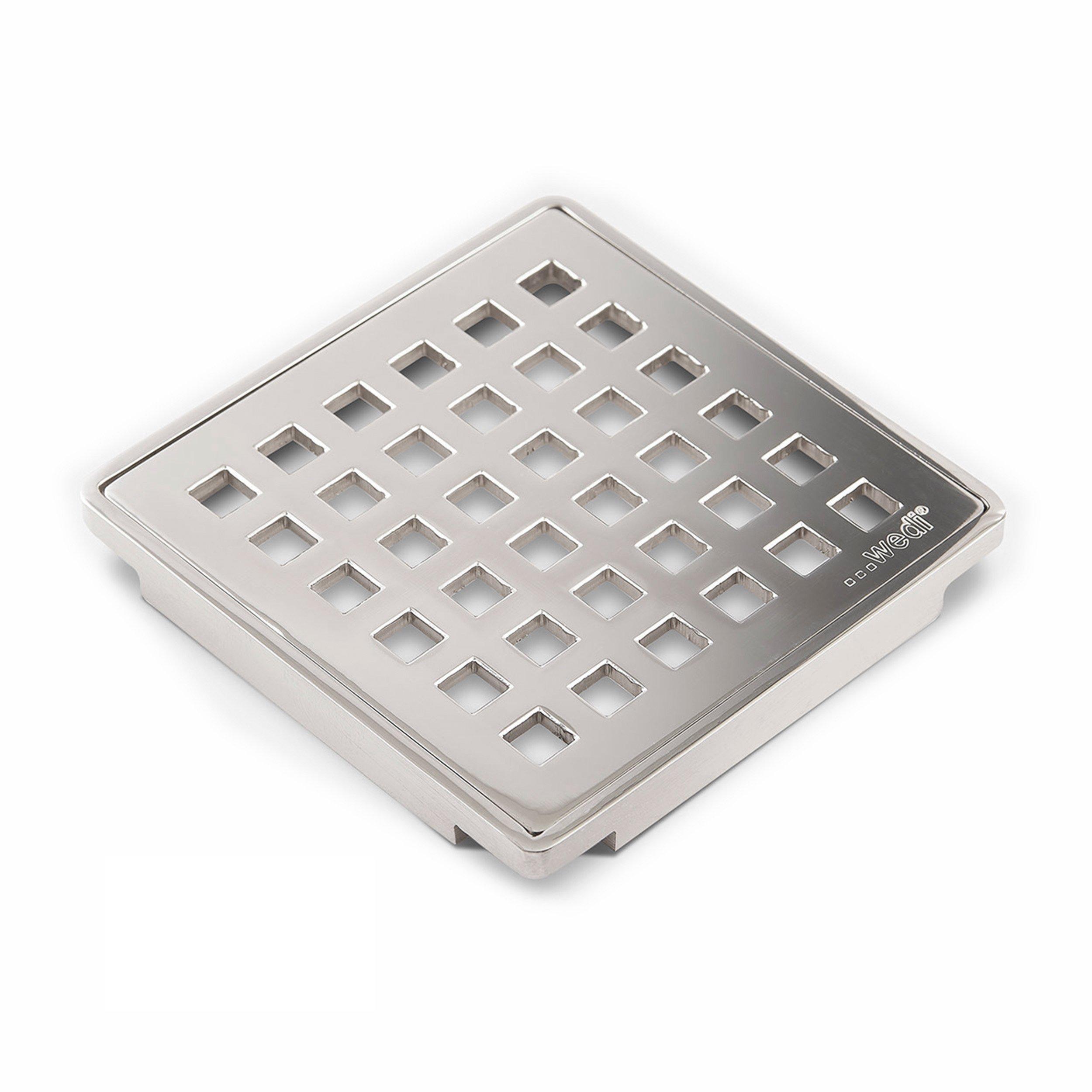 wedi Polished Chrome Drain Grate