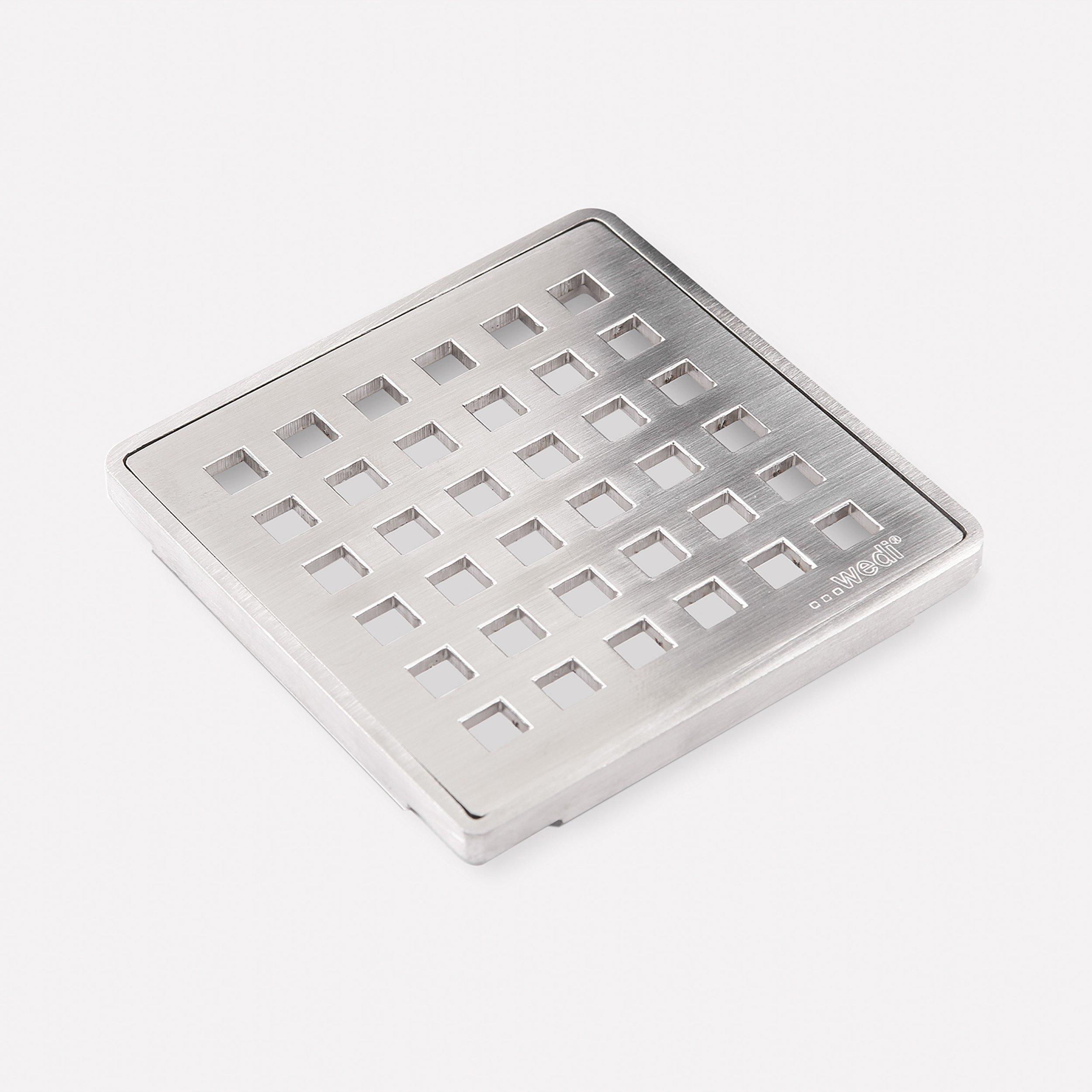 wedi Fundo Stainless Steel Drain Grate