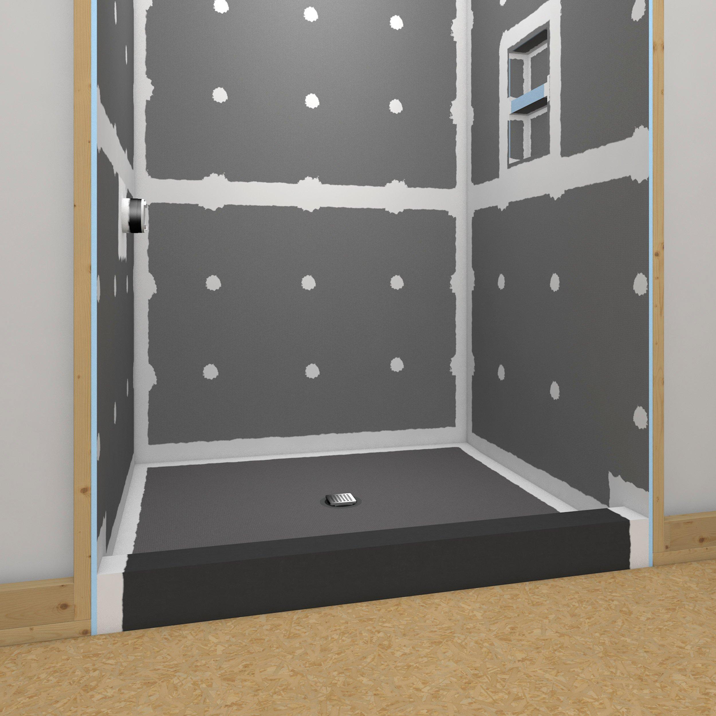 wedi Fundo 36in. x 36in. Shower Base