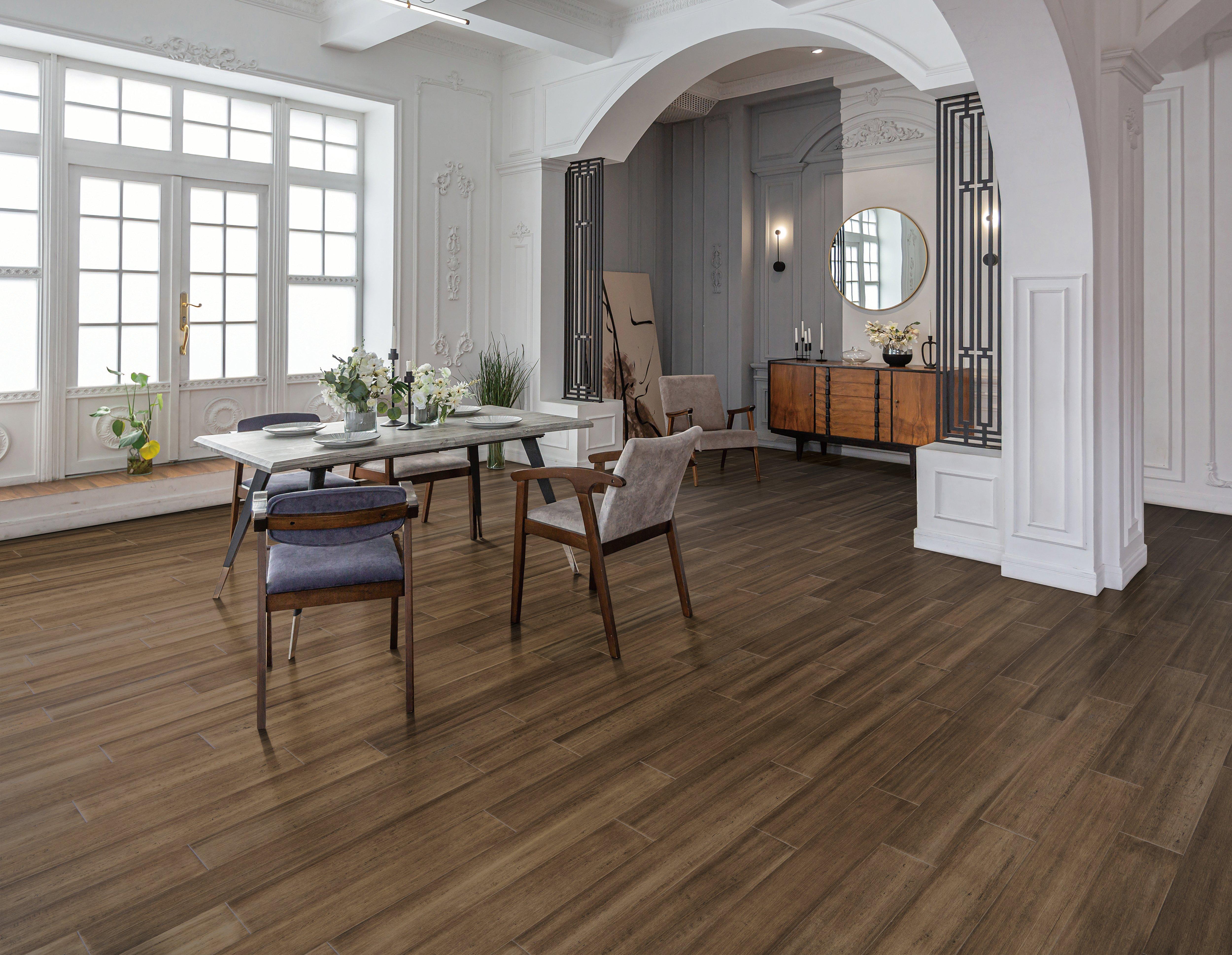 Piccolo Handscraped Engineered Stranded Bamboo